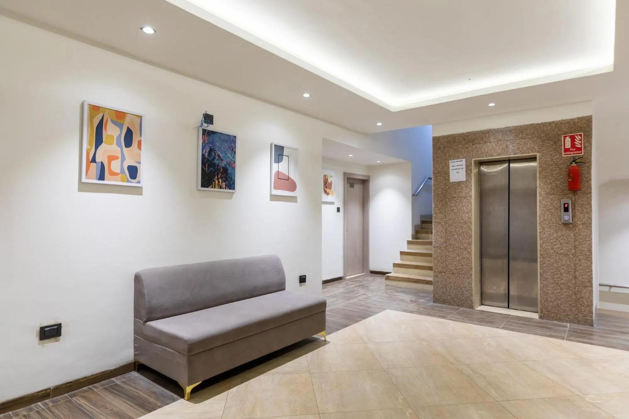 Seating area in FabHotel The Oasis