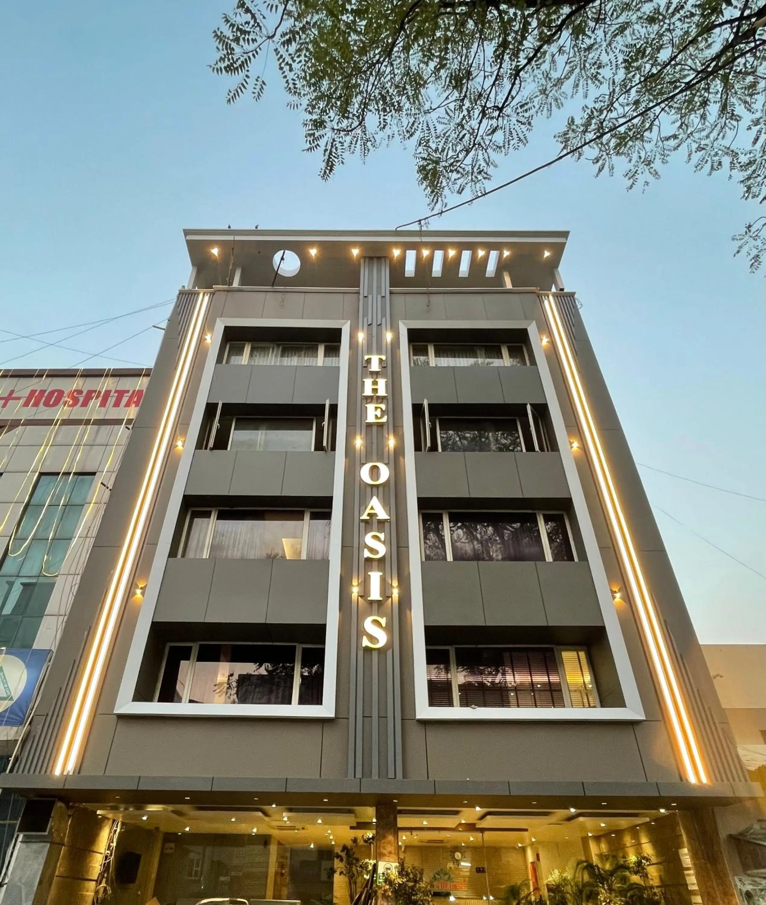 Property building in FabHotel The Oasis