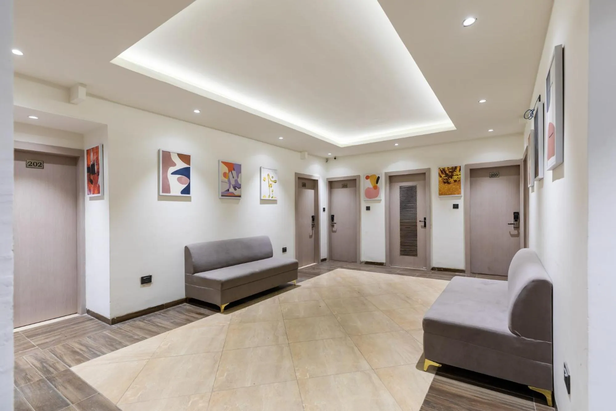 Lobby or reception in FabHotel The Oasis