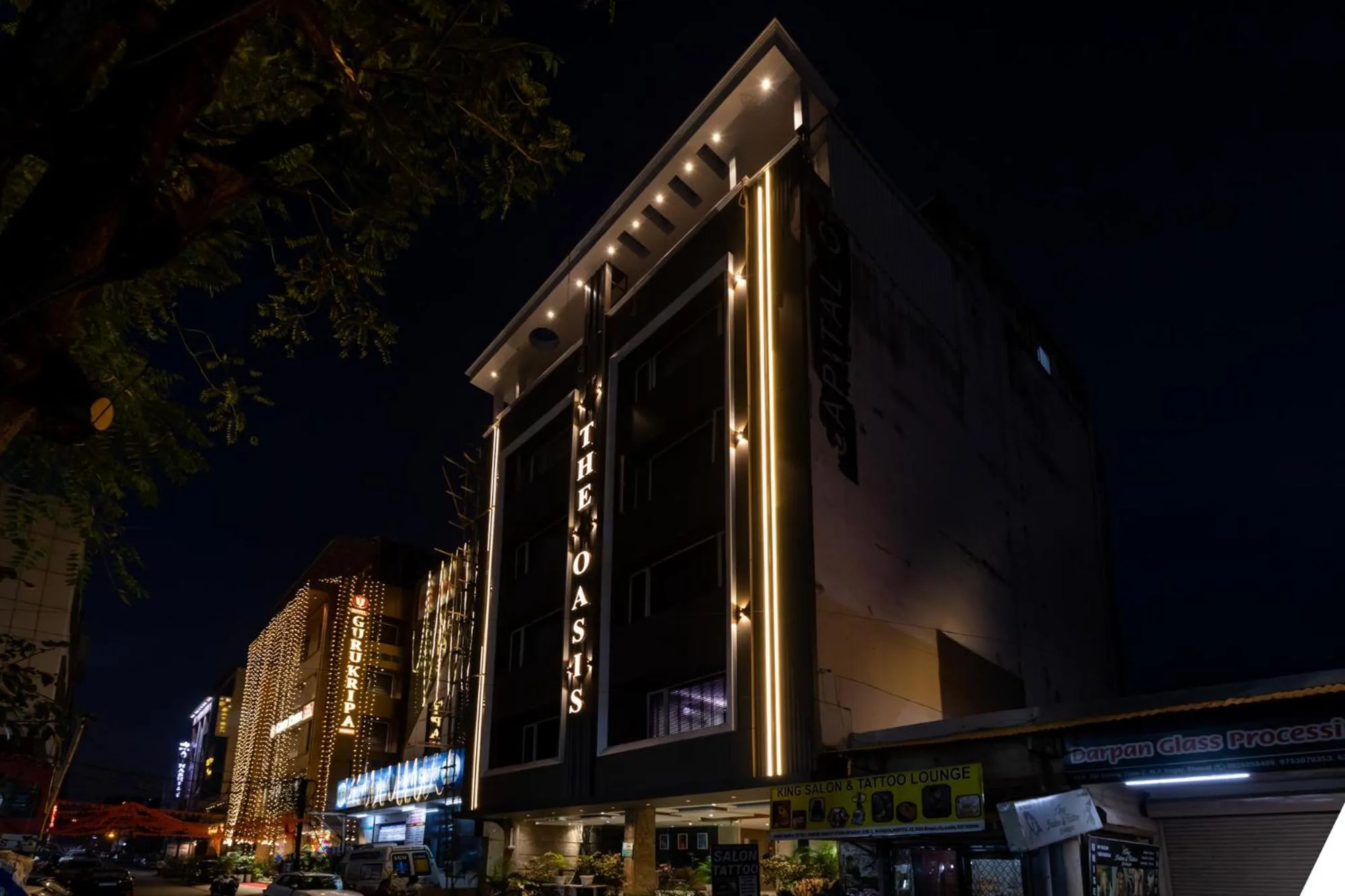 Property building in FabHotel The Oasis