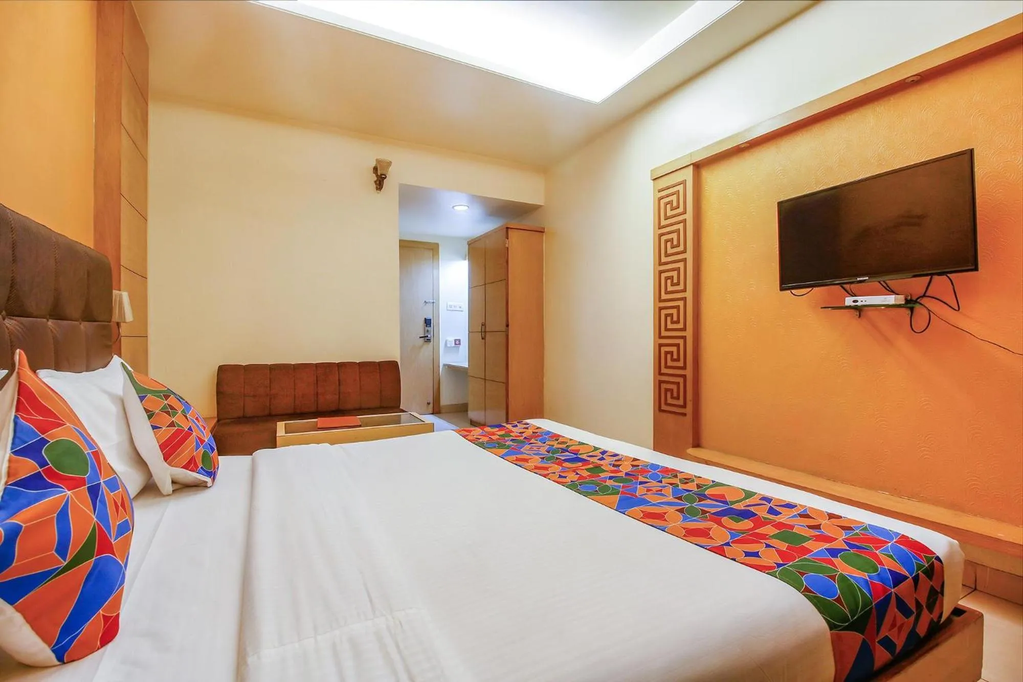 Bed in FabHotel The Oasis - Maharana Praatap Nagar