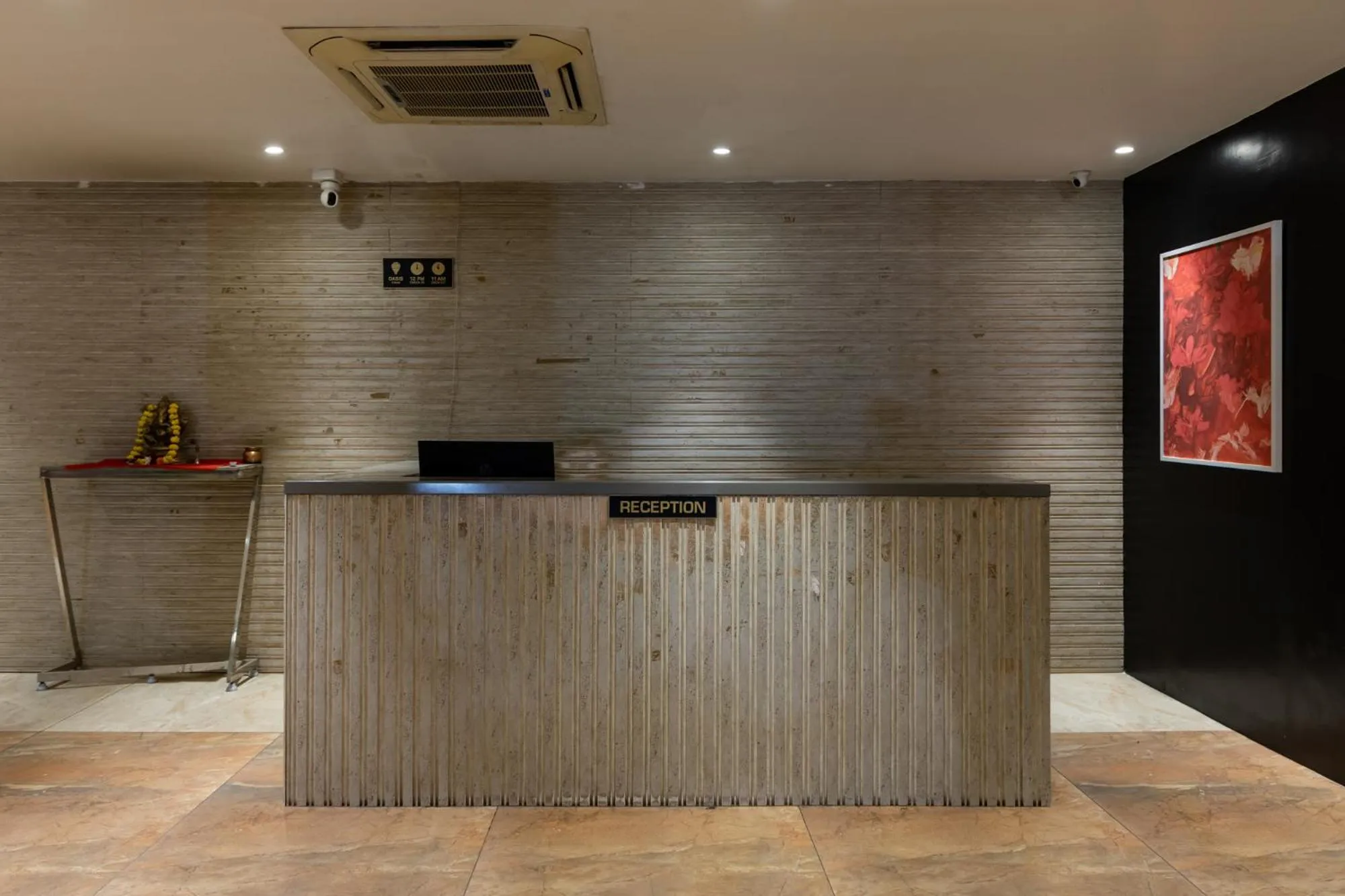 Lobby or reception in FabHotel The Oasis