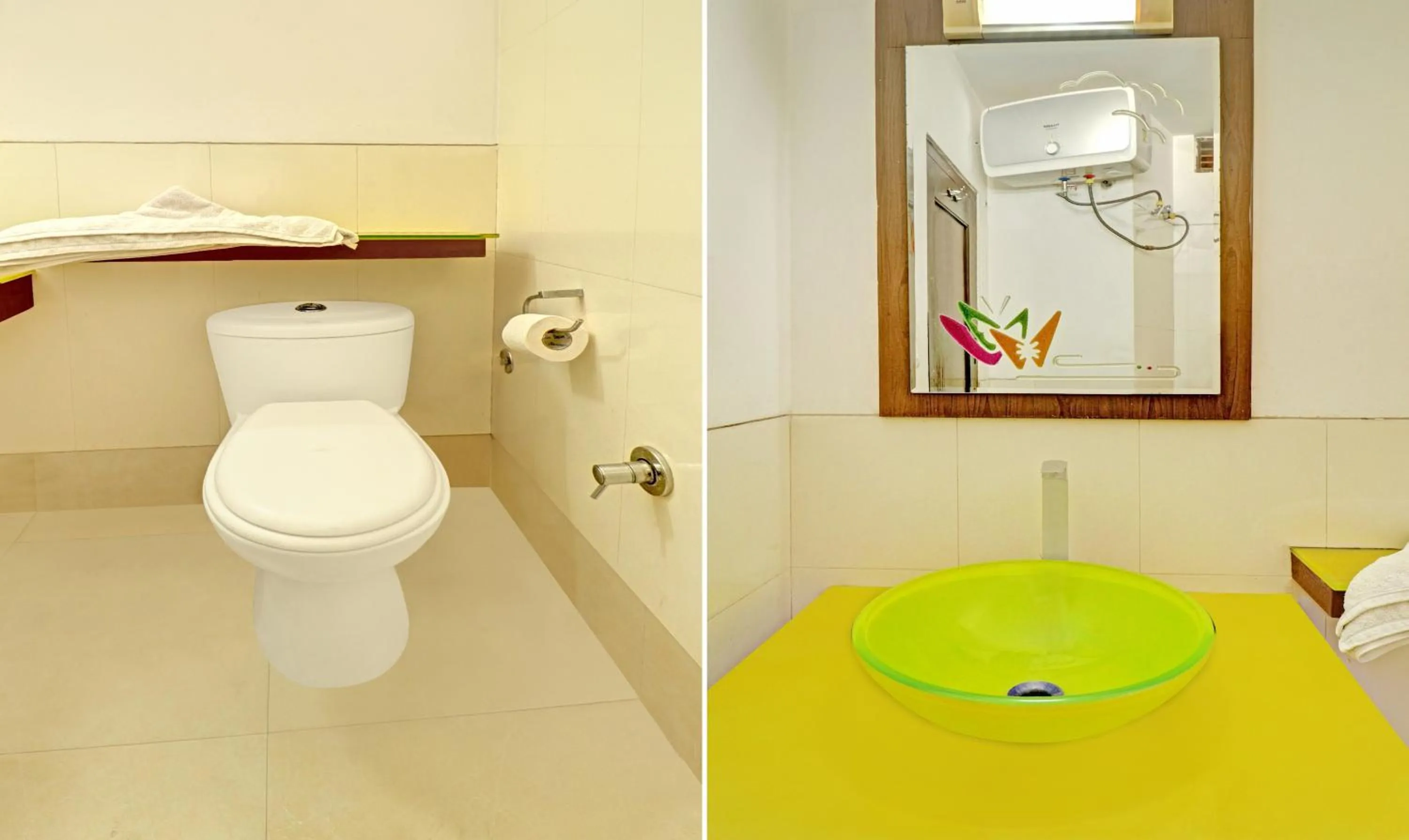 Bathroom in Treebo Sky 5