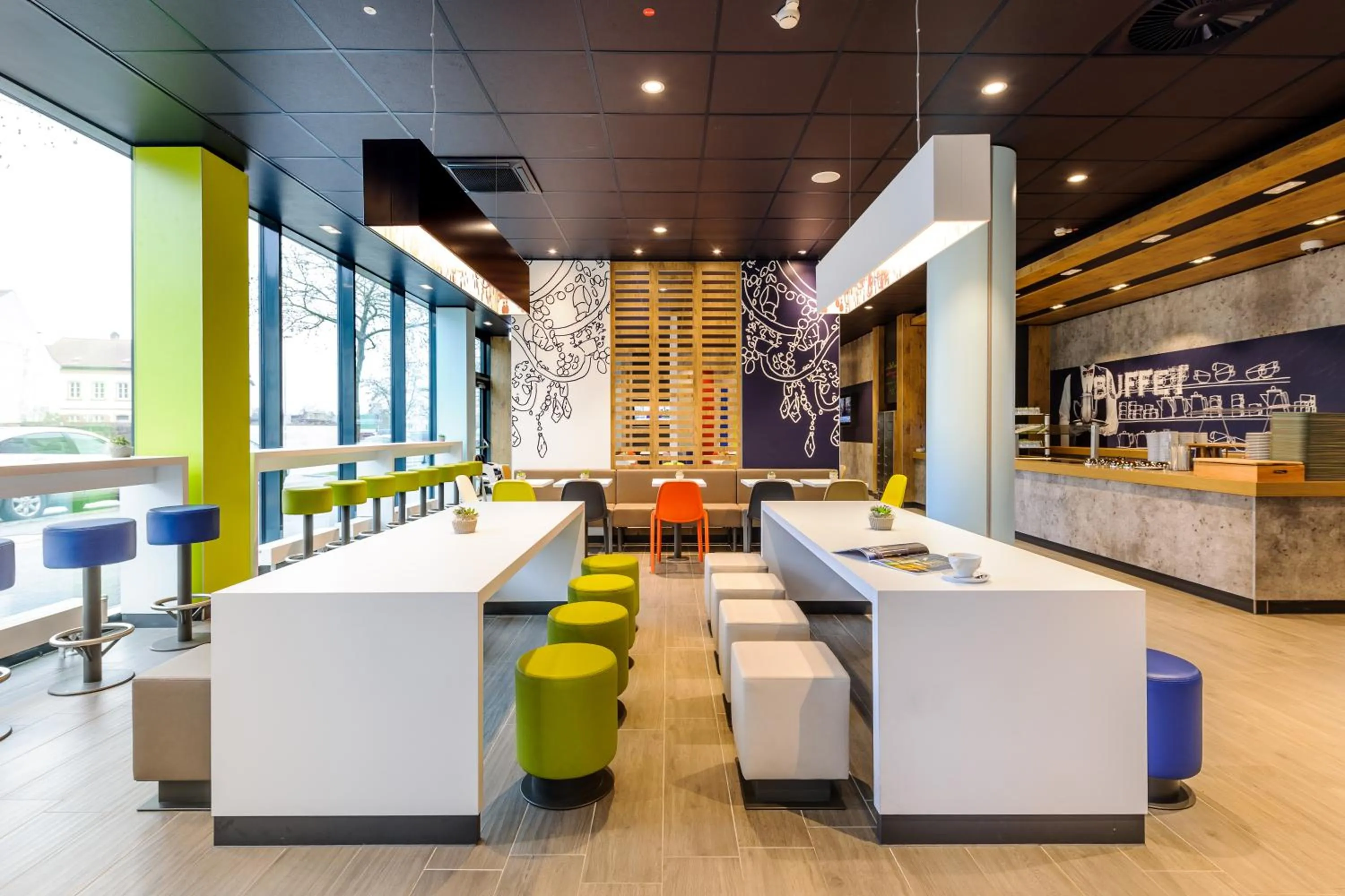 Lobby or reception in Ibis Budget Bamberg