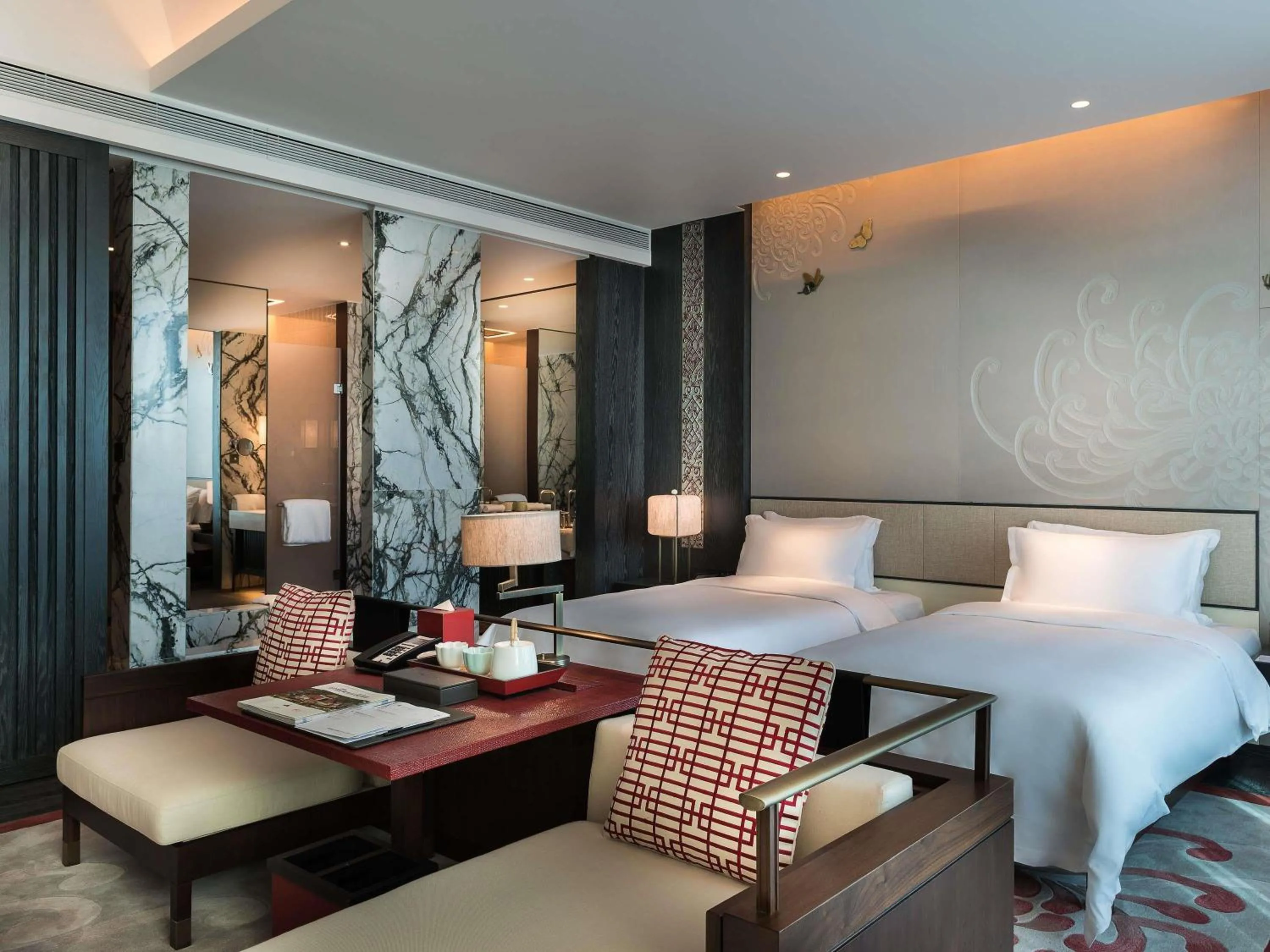 Bedroom, Bed in Pullman Kaifeng Jianye