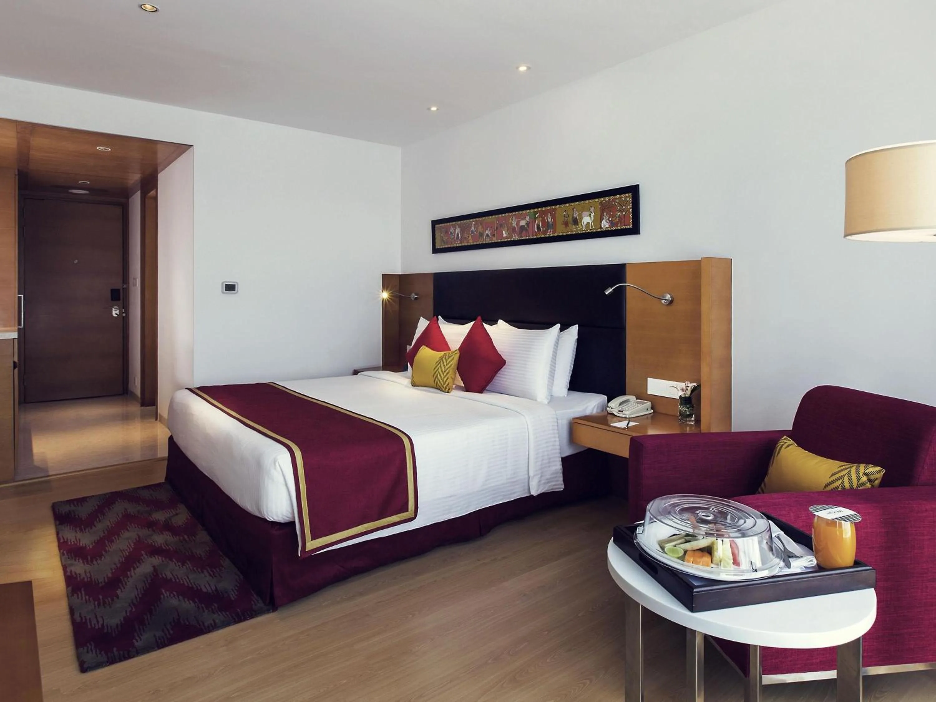 Bedroom, Bed in Mercure Hyderabad KCP Banjara Hills, An Accor Hotel