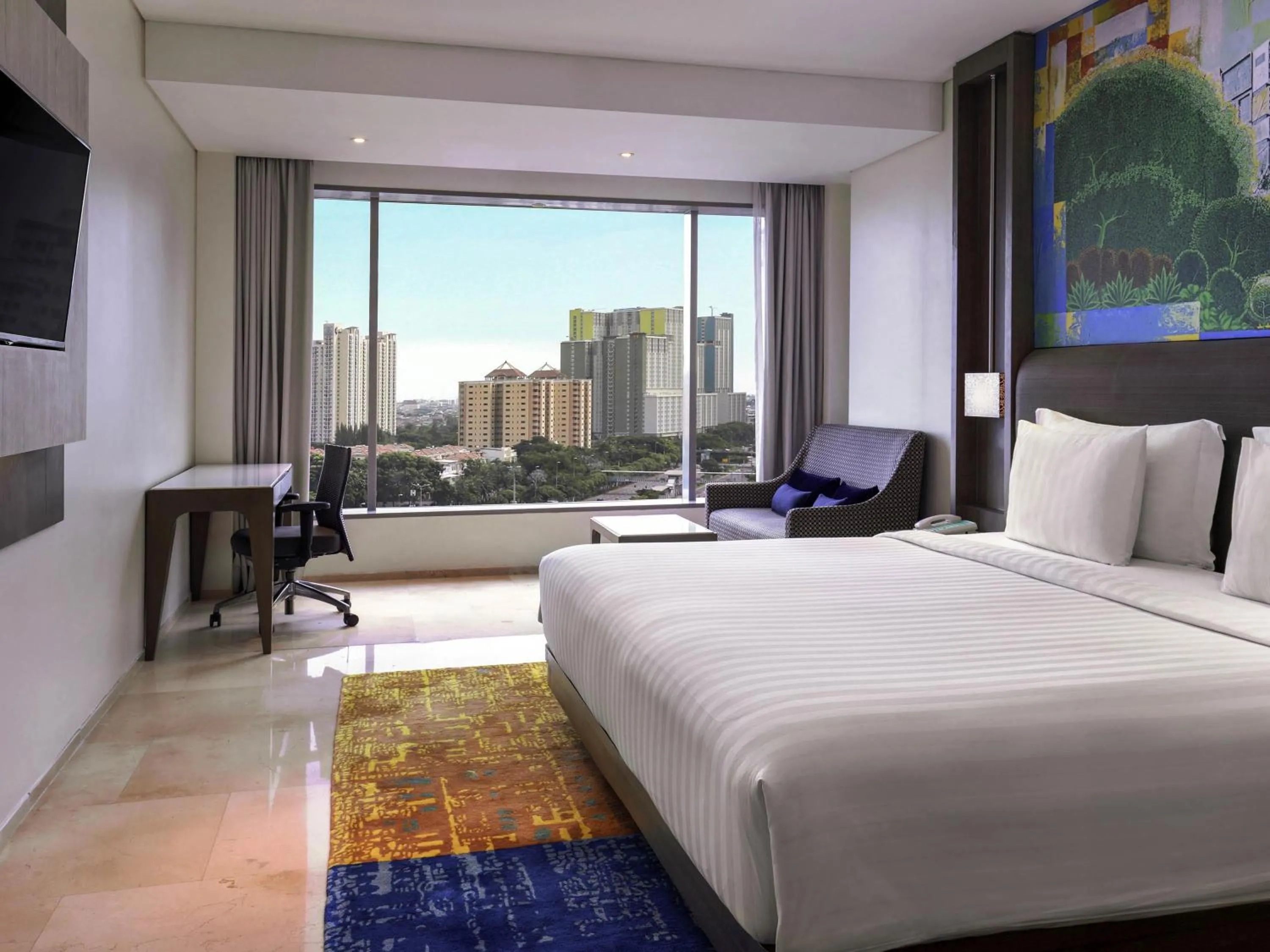 Bedroom, Bed in Grand Mercure Jakarta Kemayoran
