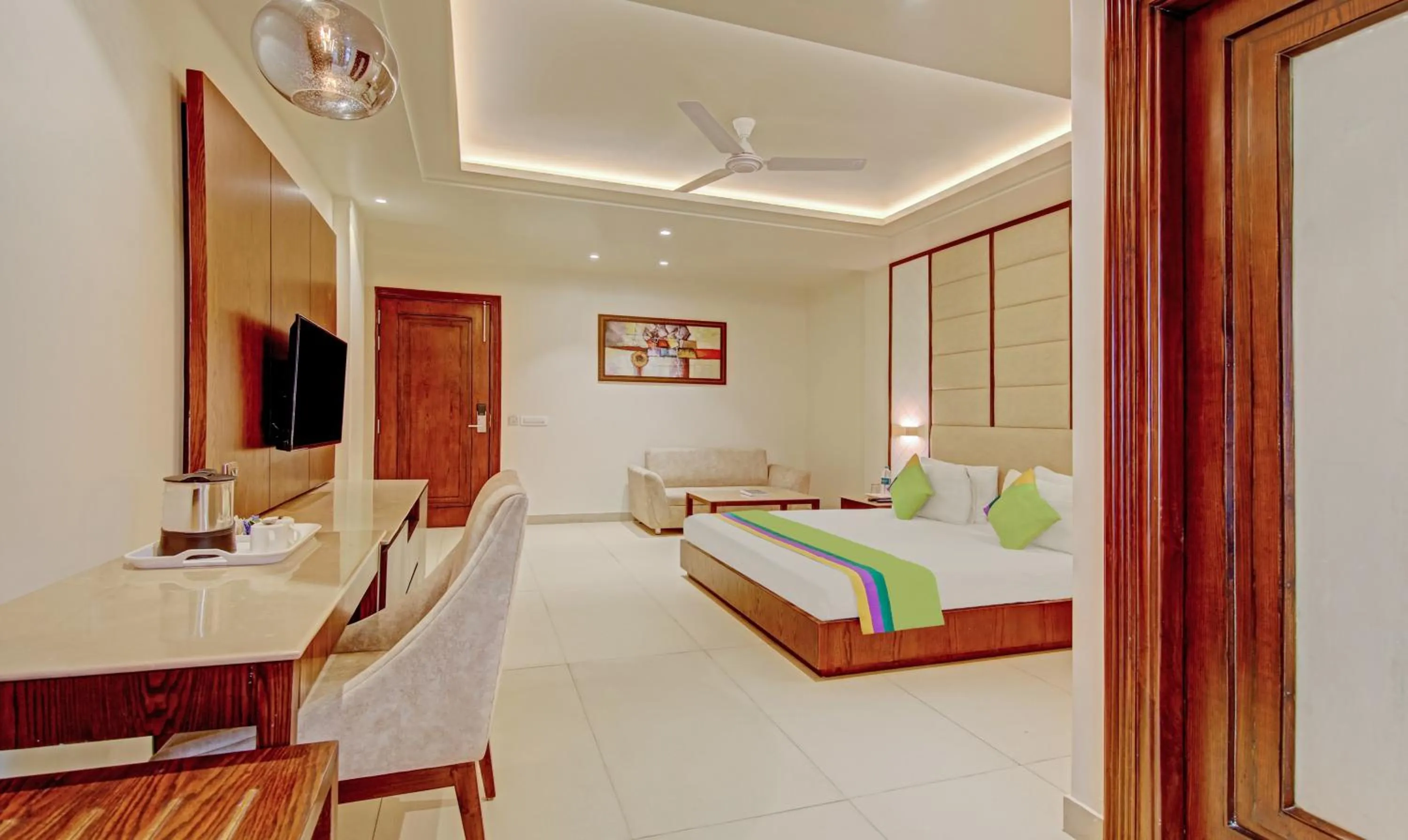 Bedroom, Bed in Treebo Premium Relax Inn Patel Nagar