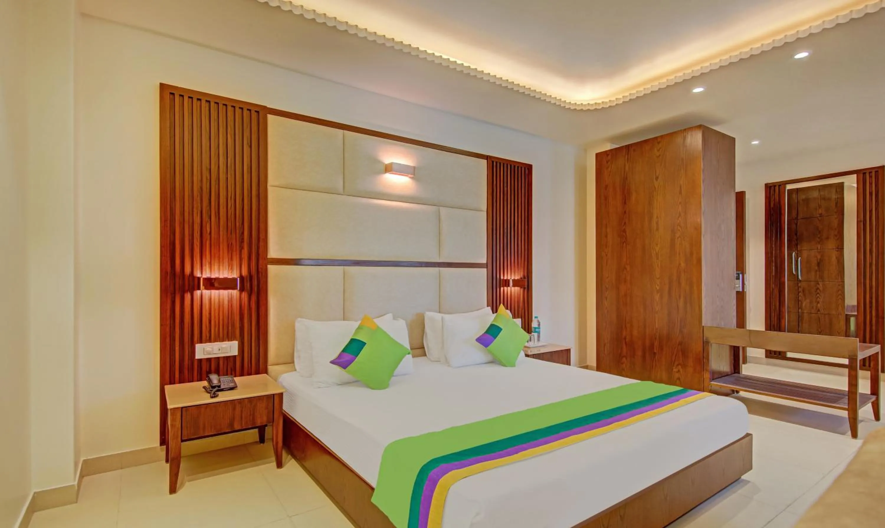 Bedroom, Bed in Treebo Premium Relax Inn Patel Nagar