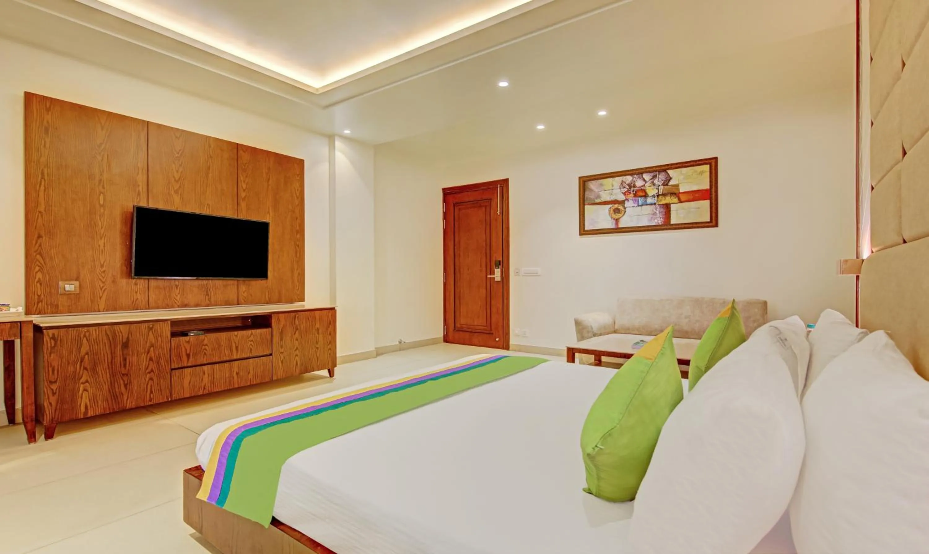 Bedroom, Bed in Treebo Premium Relax Inn Patel Nagar