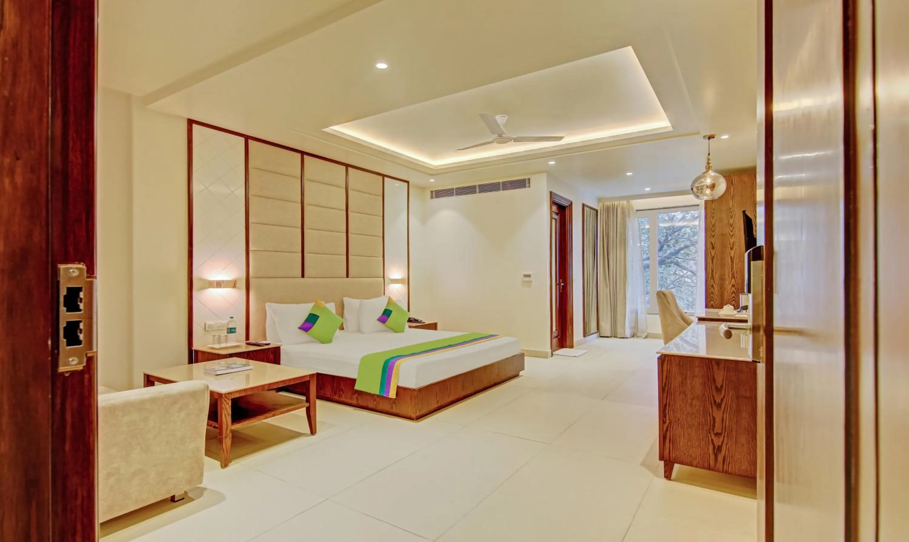 Bedroom, Bed in Treebo Premium Relax Inn Patel Nagar