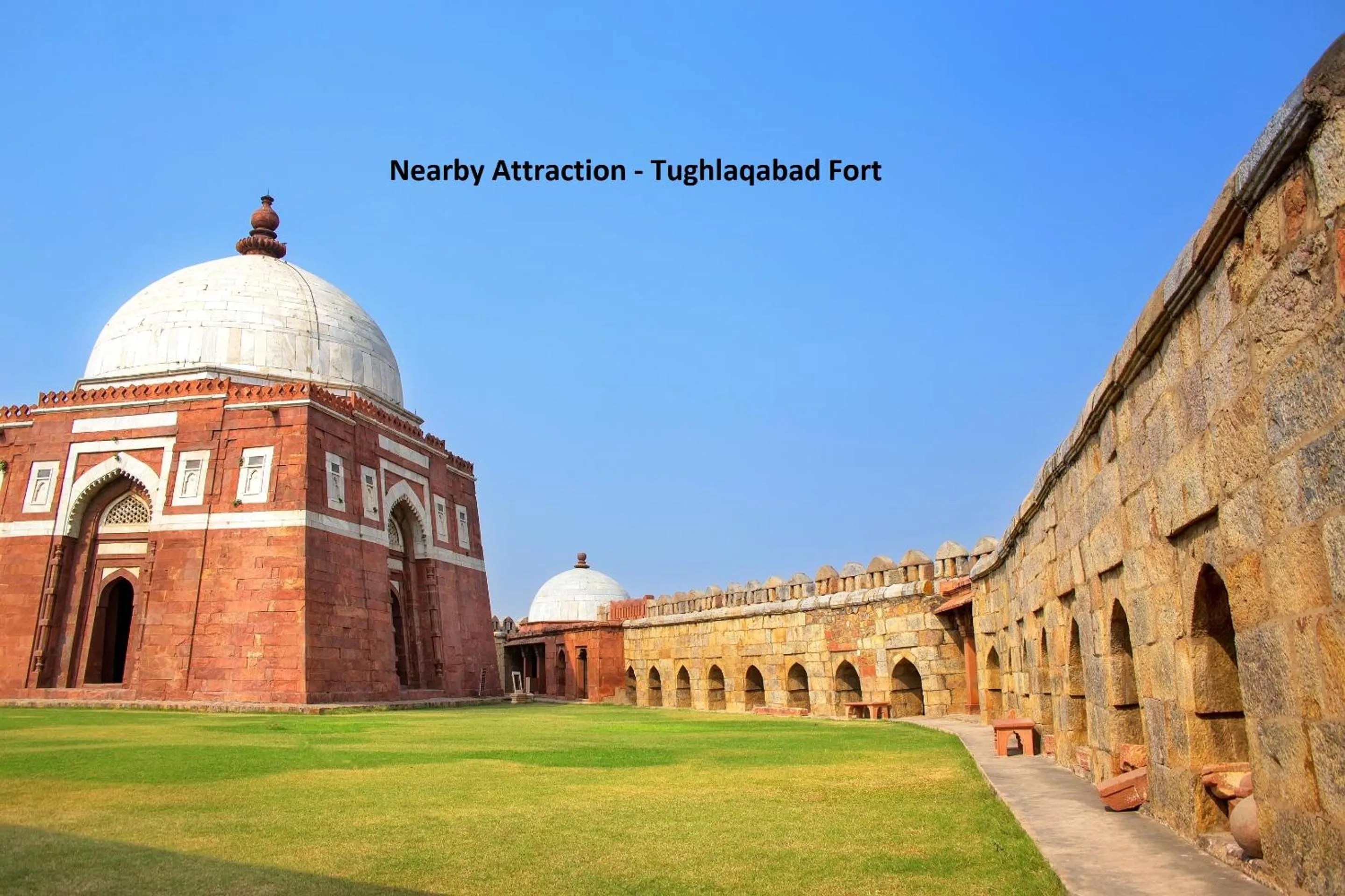 Nearby landmark in Super Hotel O Kalkaji Residency Bnb Near Lotus Temple