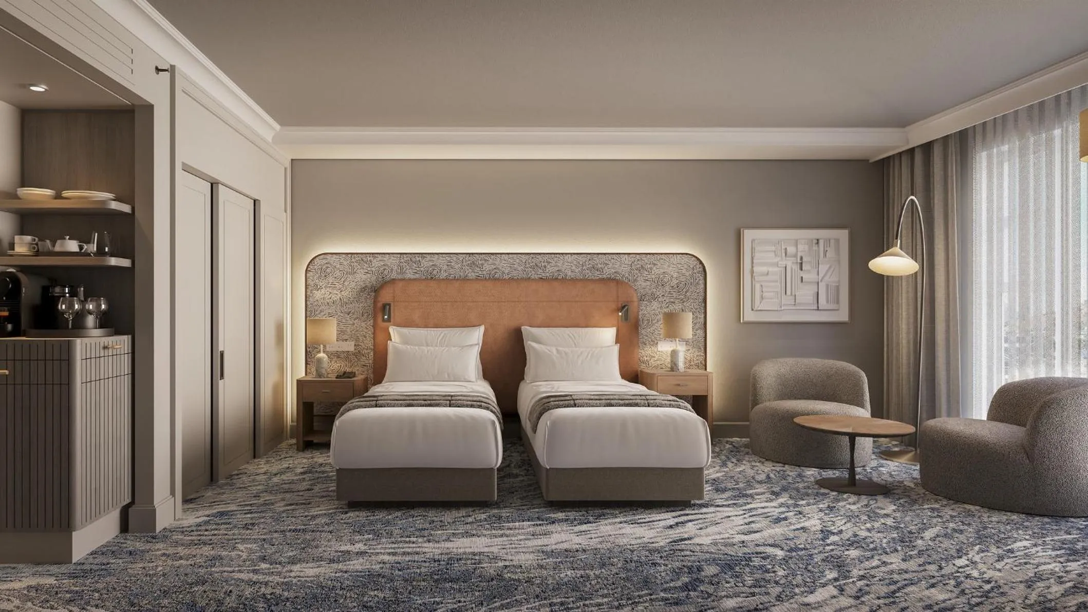 Photo of the whole room, Bed in InterContinental Table Bay Cape Town by IHG