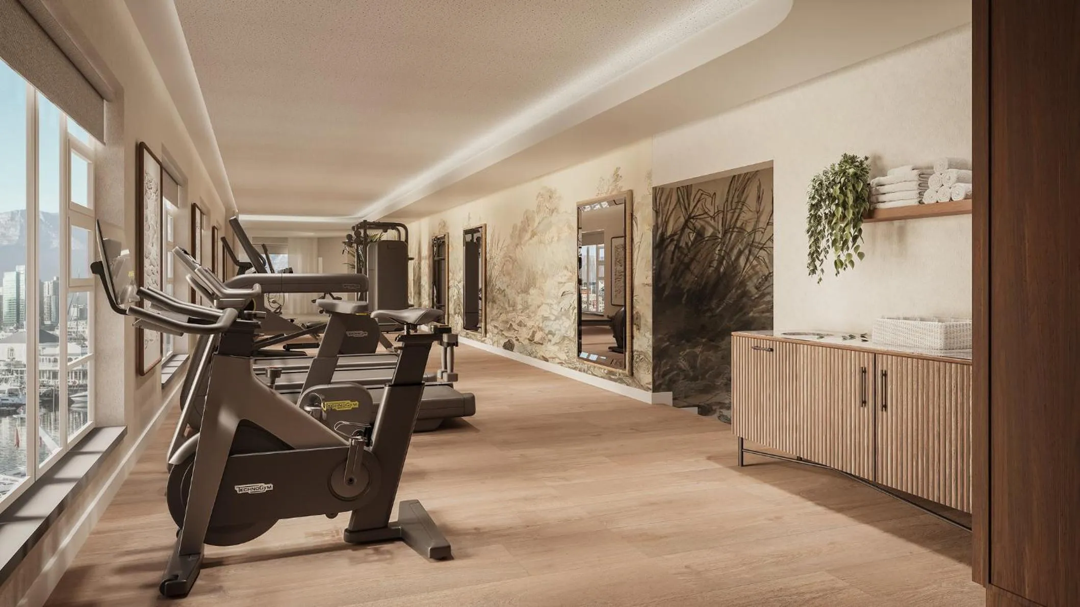 Fitness centre/facilities in InterContinental Table Bay Cape Town by IHG