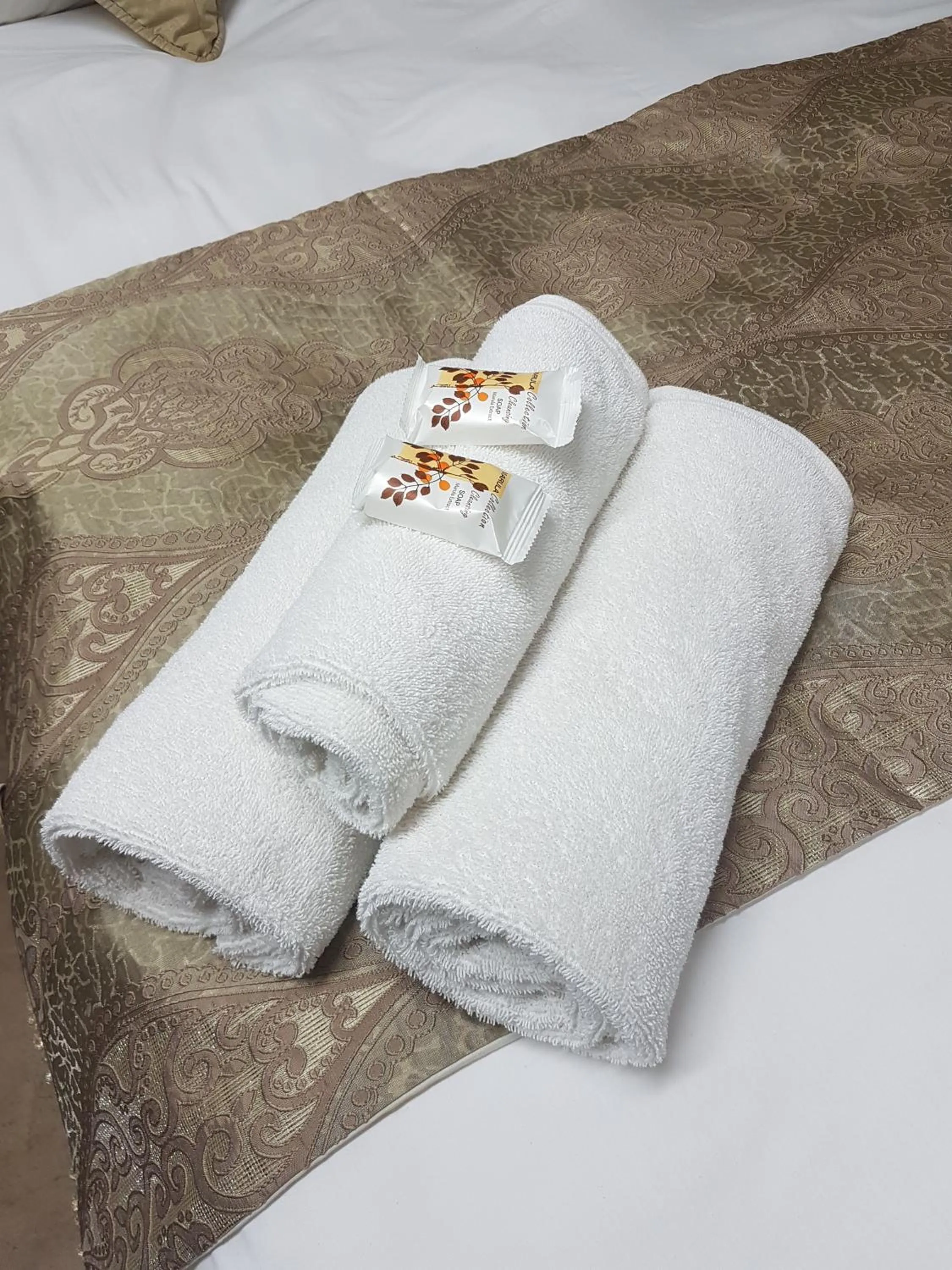 Bed in Old Mine Guesthouse