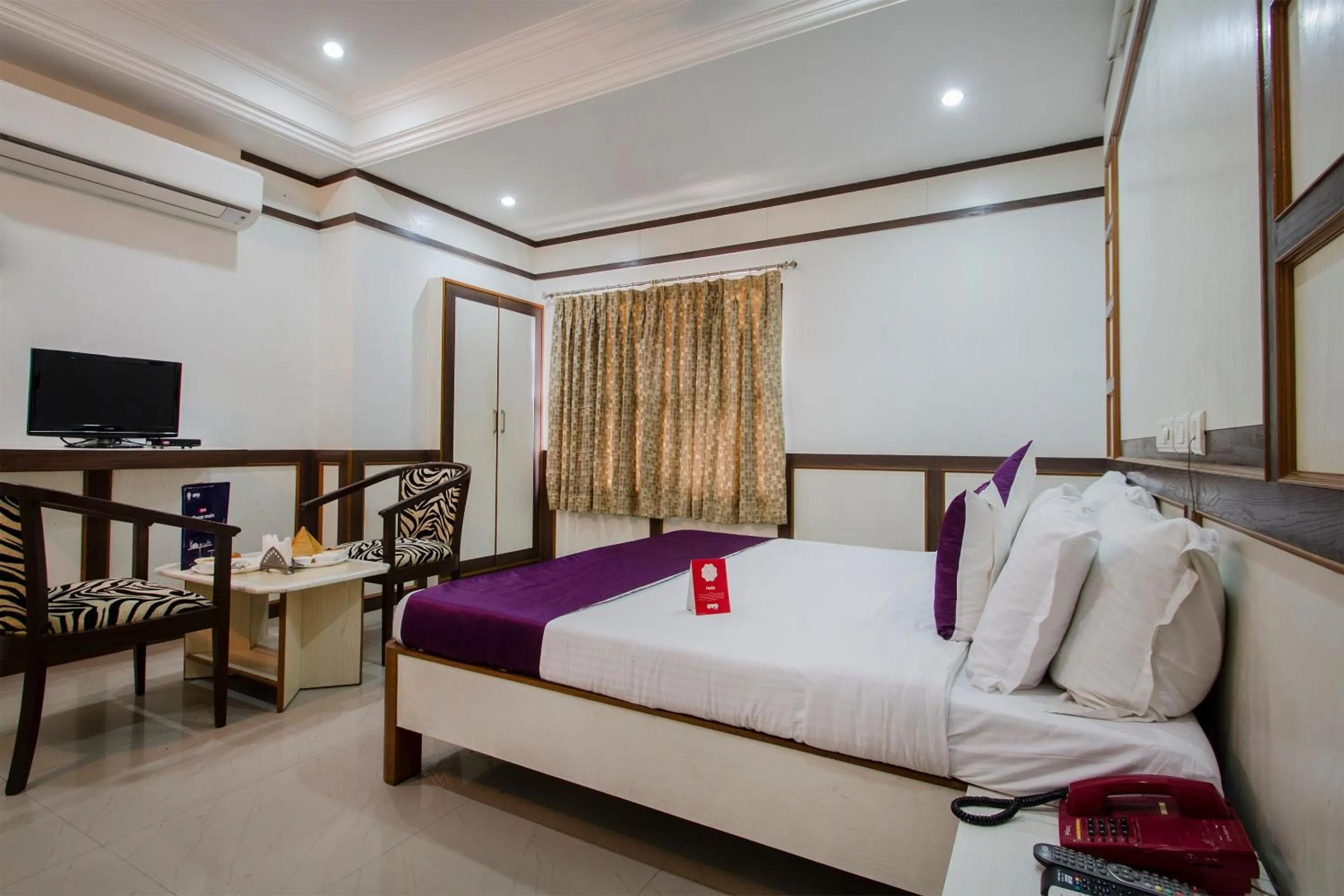 Bedroom, Bed in Hotel O Surya Residency