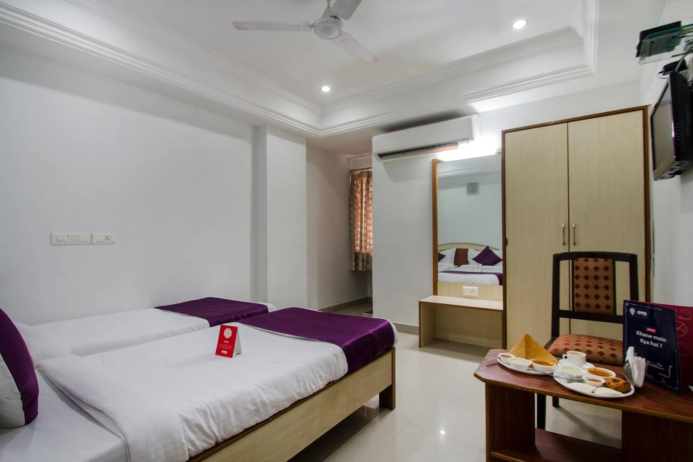 Bedroom, Bed in Hotel O Surya Residency