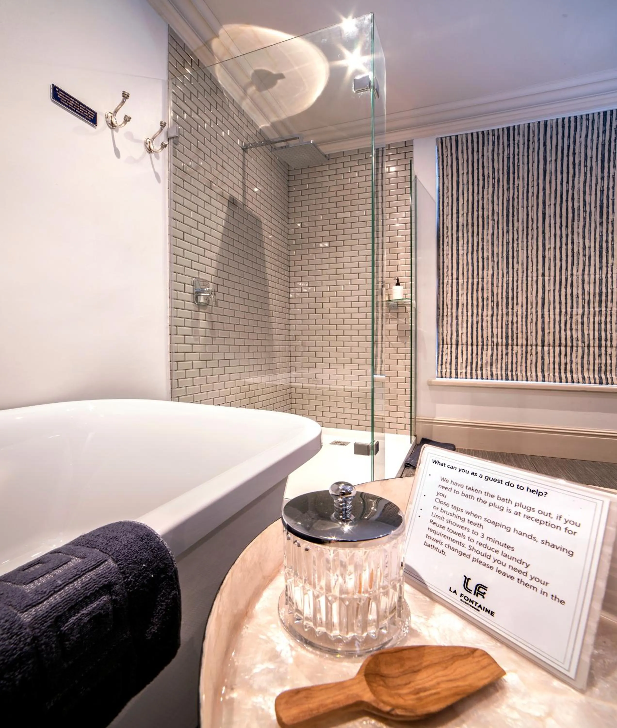 Bathroom in La Fontaine Boutique Hotel by The Oyster Collection