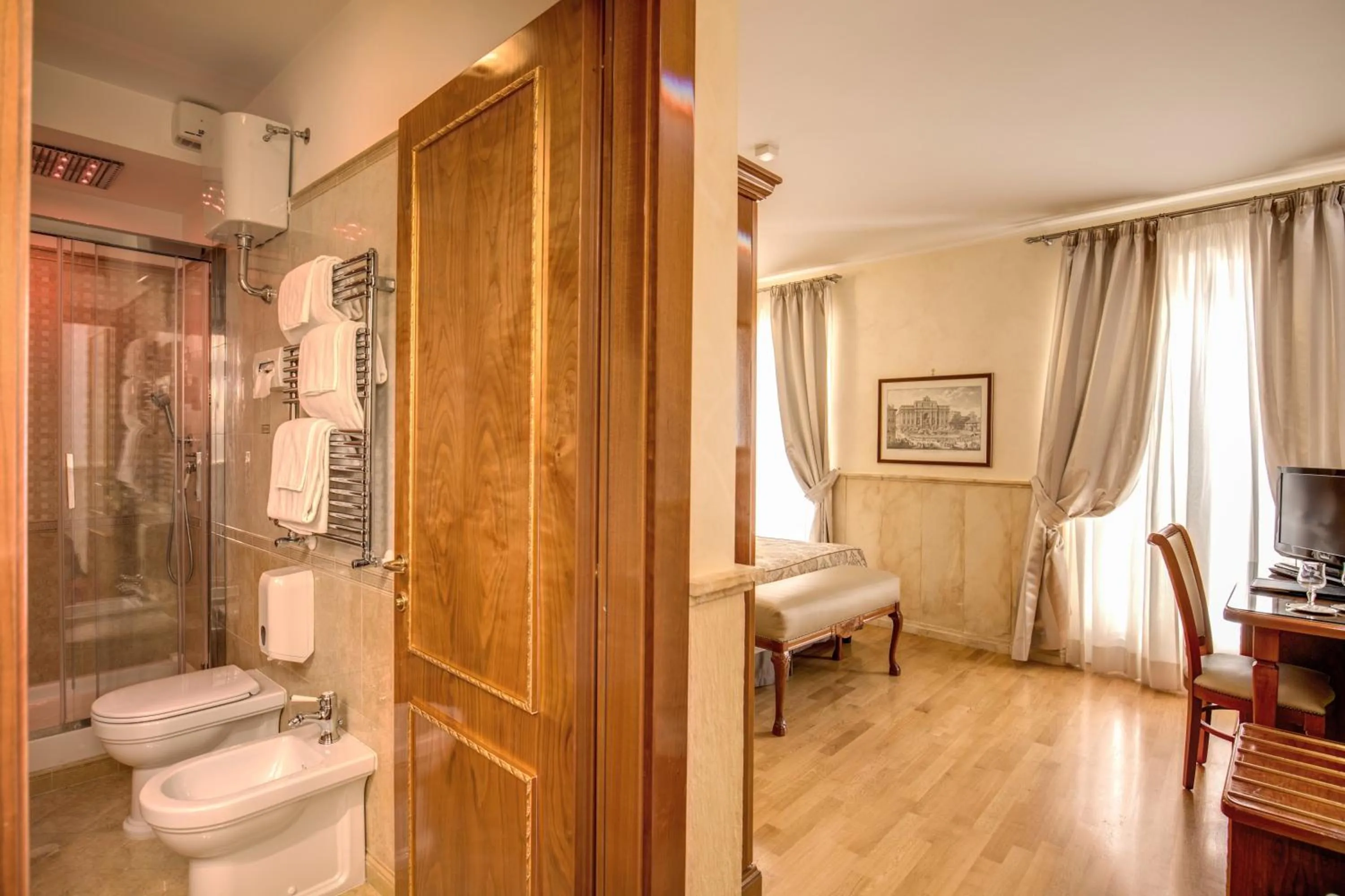 Seating area in Pantheon Rooms
