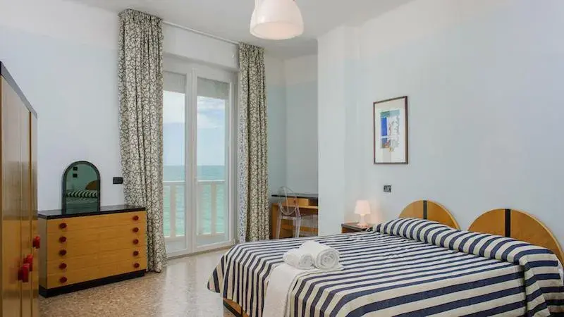 Double Room with Balcony and Sea View - single occupancy in Hotel Marcelli Double Room with Balcony and Sea View - single occupancy in Hotel Marcelli