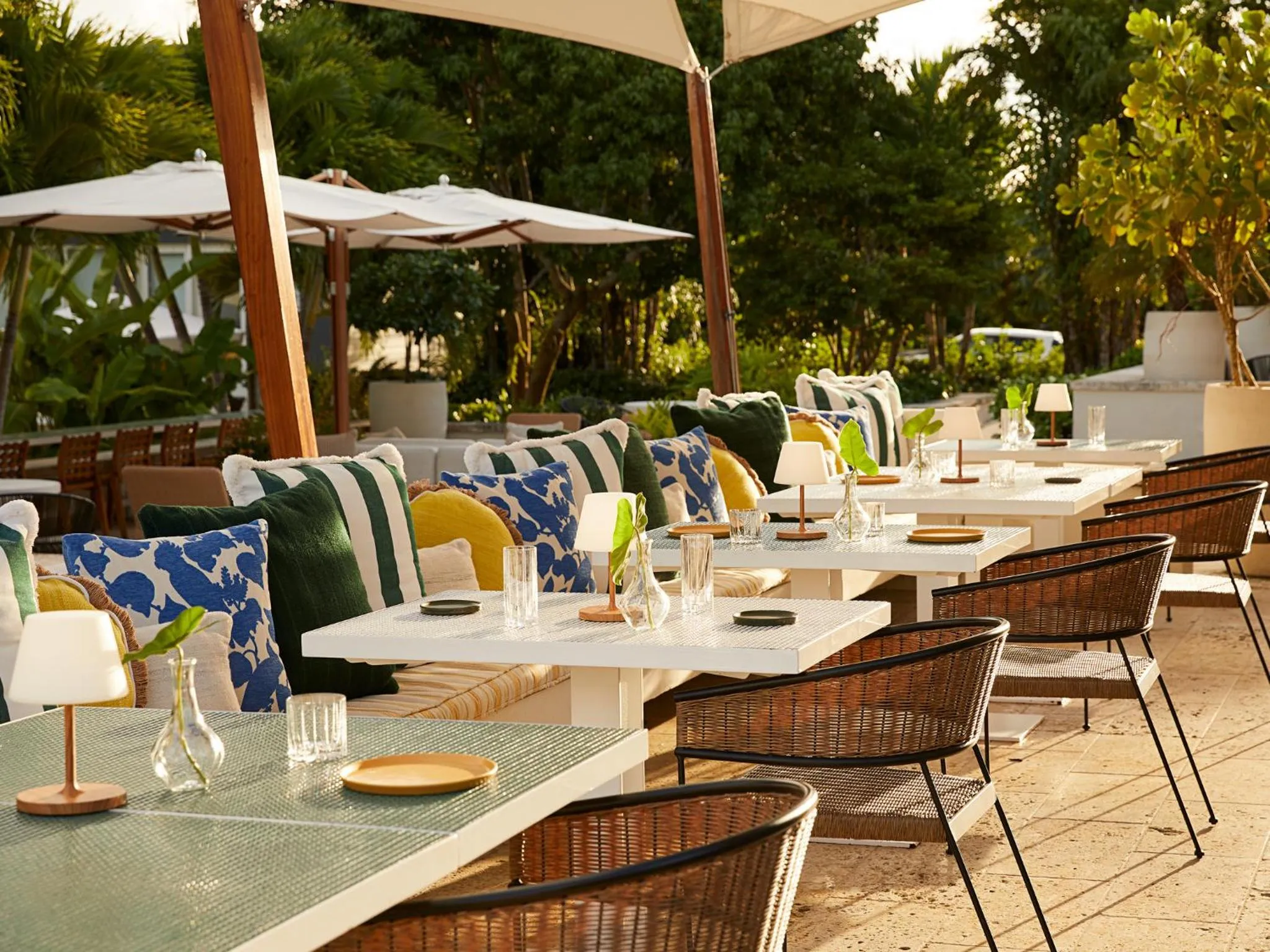 Patio in The Island House