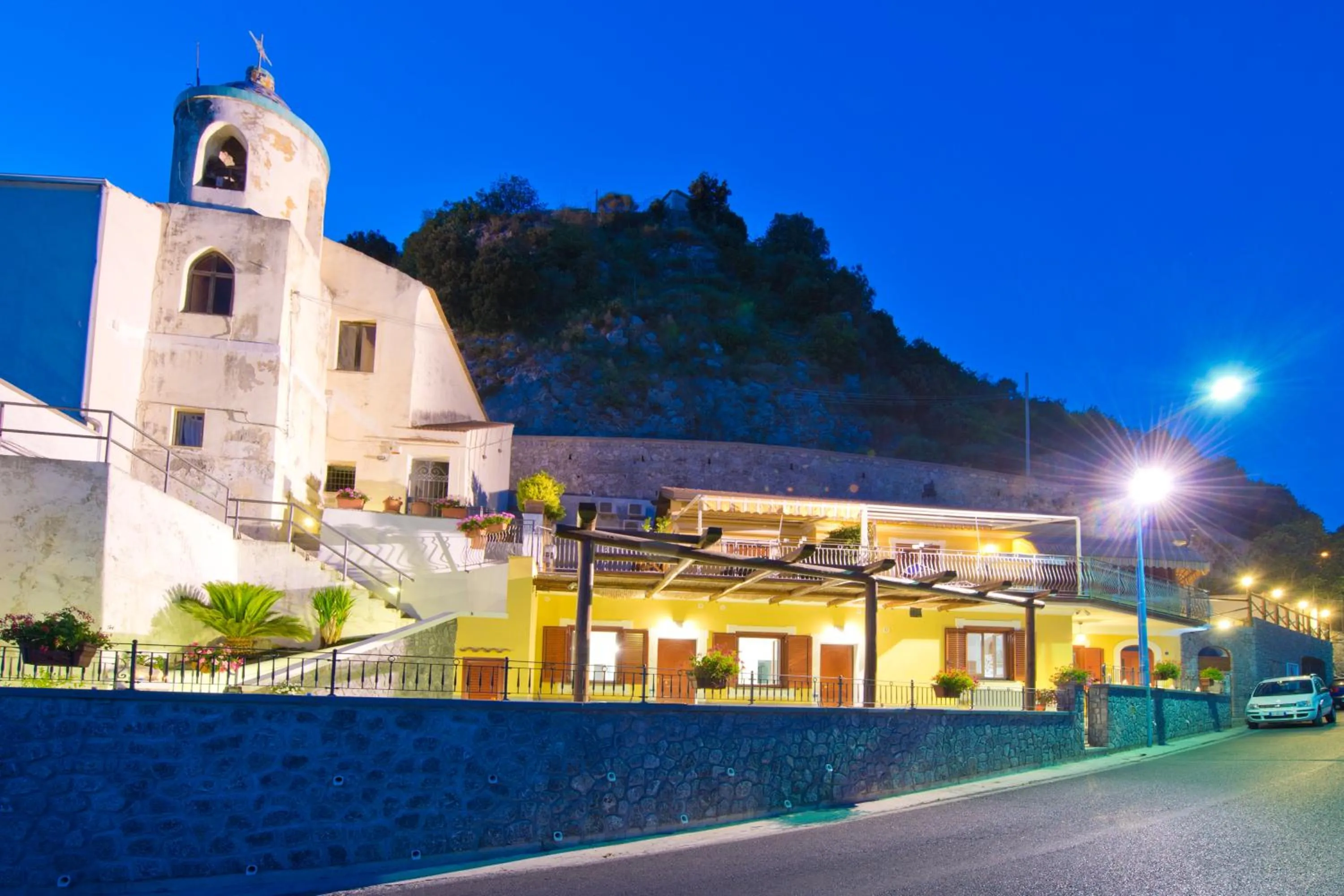Facade/entrance in La Mela Blu