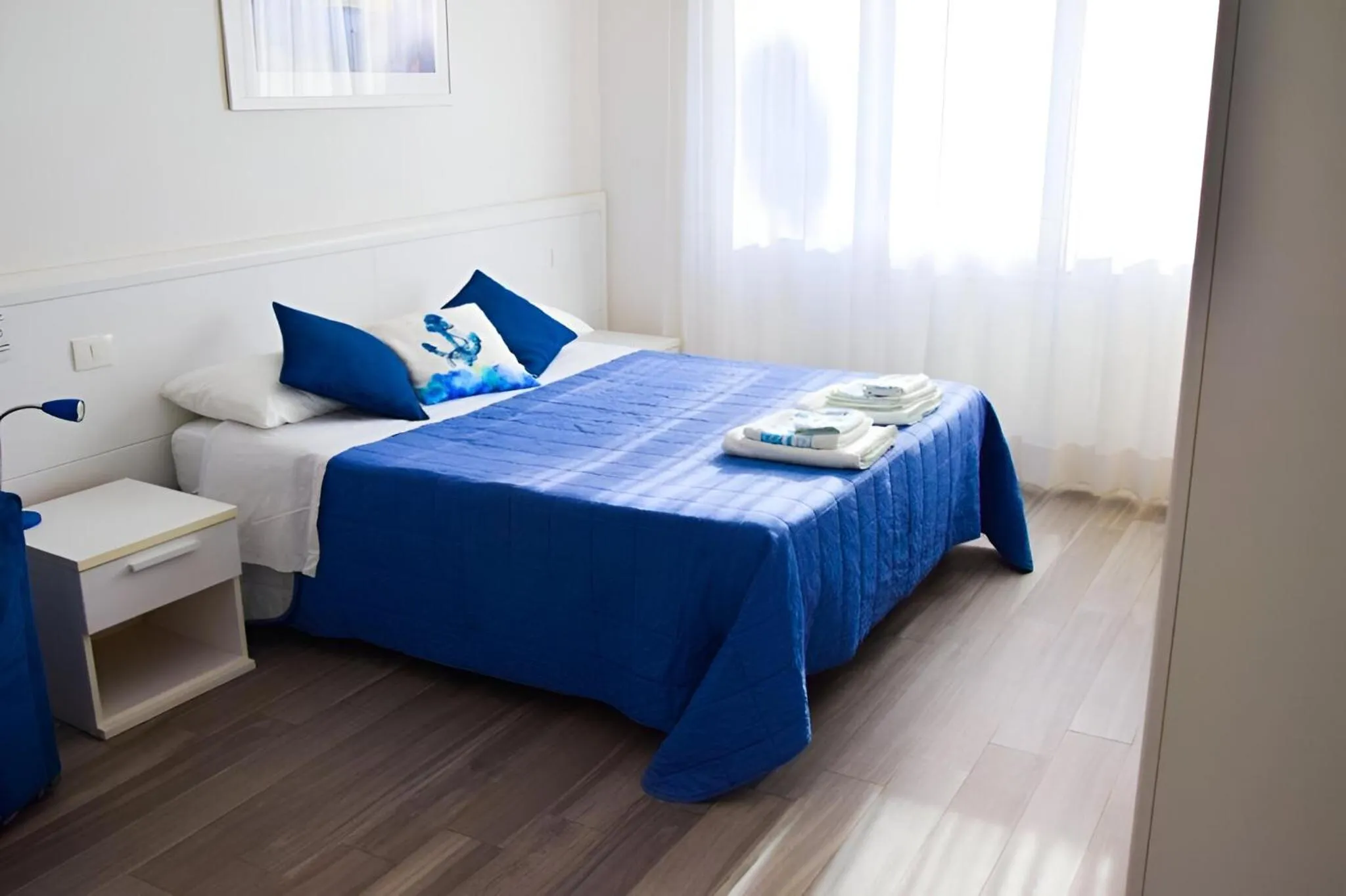 Bedroom, Bed in La Marina B&B