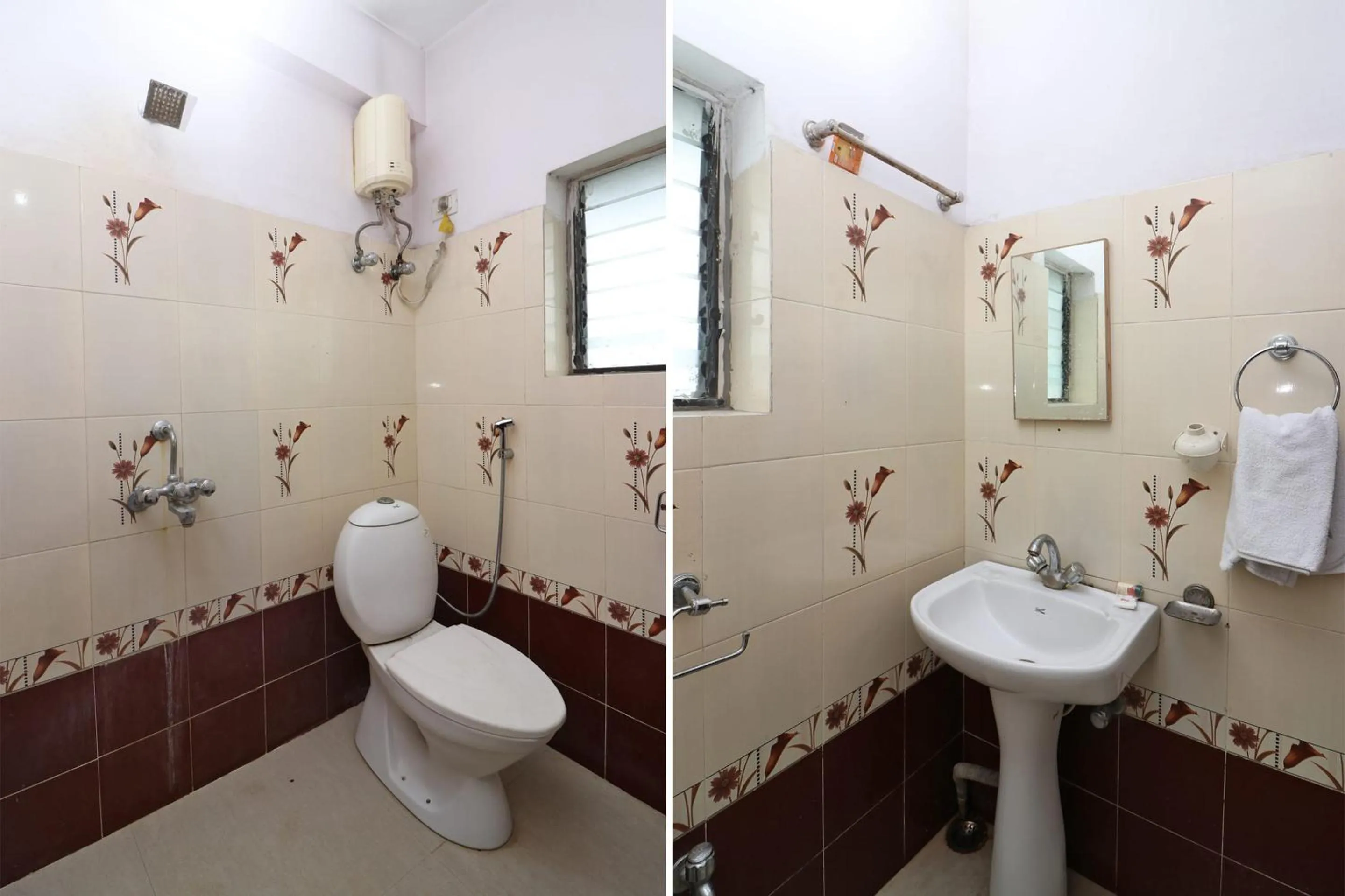 Bathroom in Super Hotel O Maruti Lodging