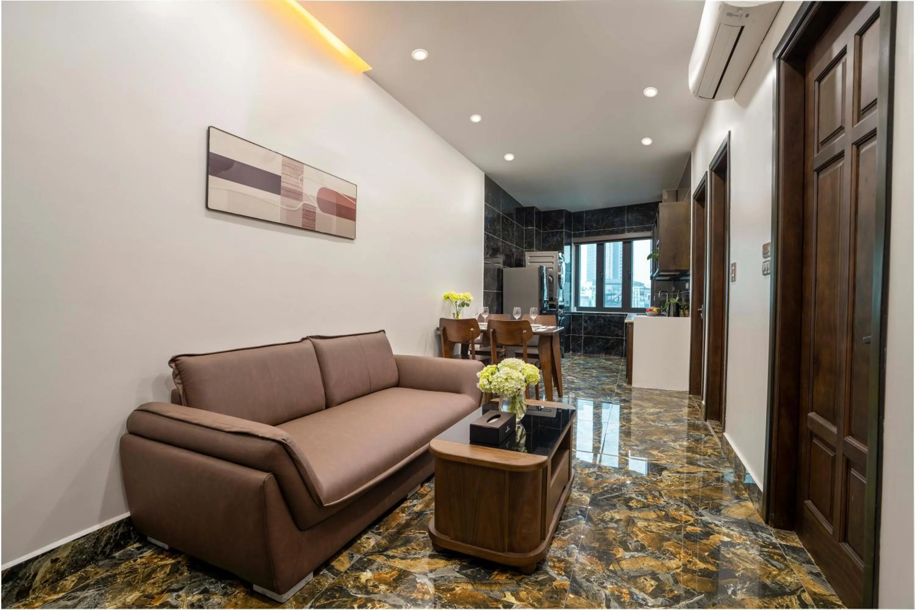 Living room in Hai An Hotel Suites Ha Noi