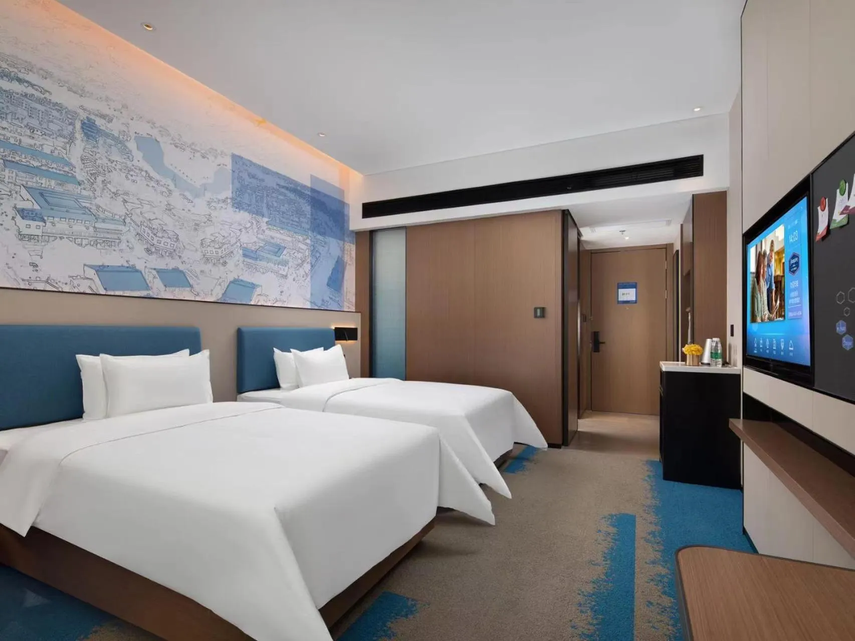 Bed in Hampton by Hilton Hefei West Railway Station