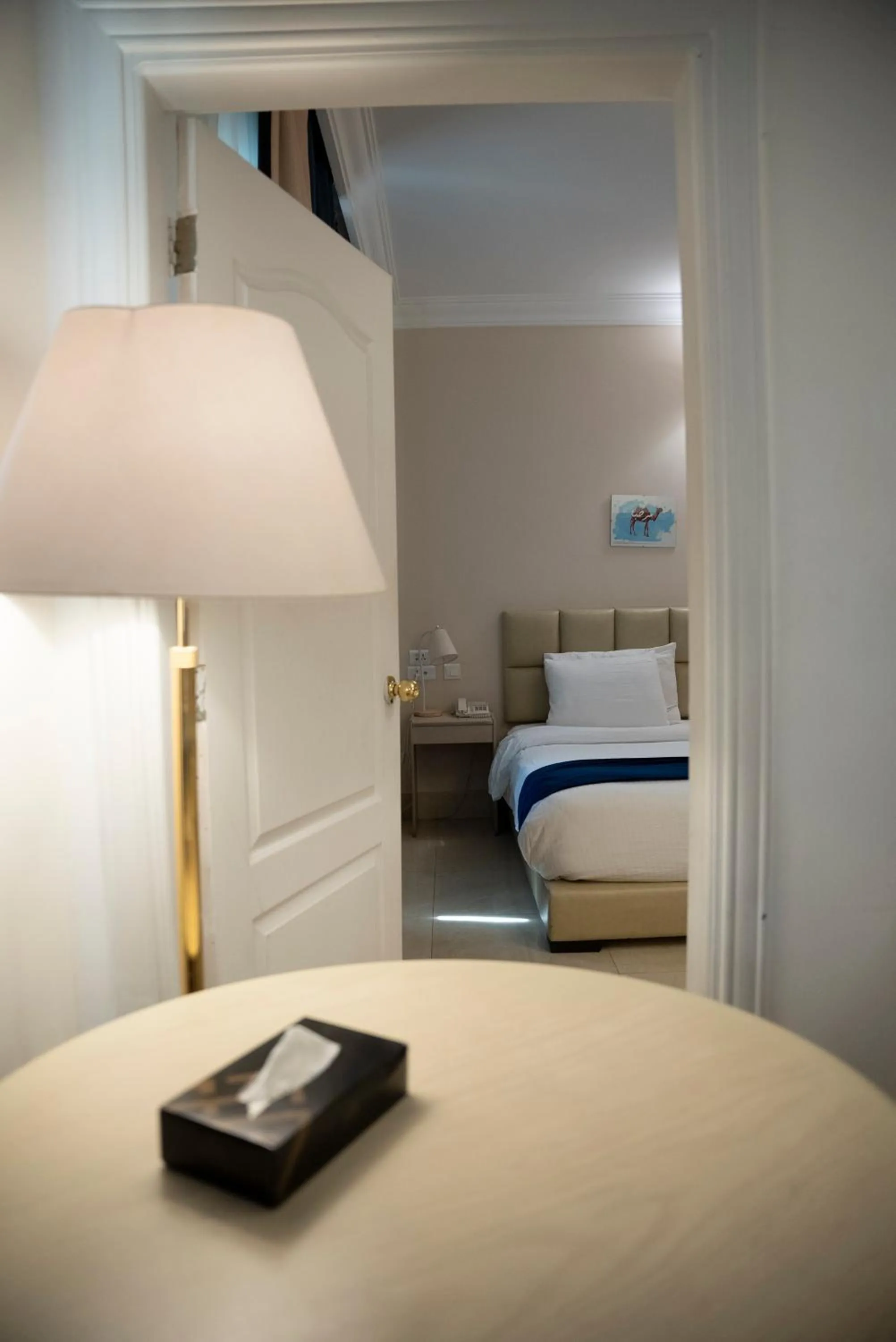 Bed in Amman West Luxury Hotel By Azar