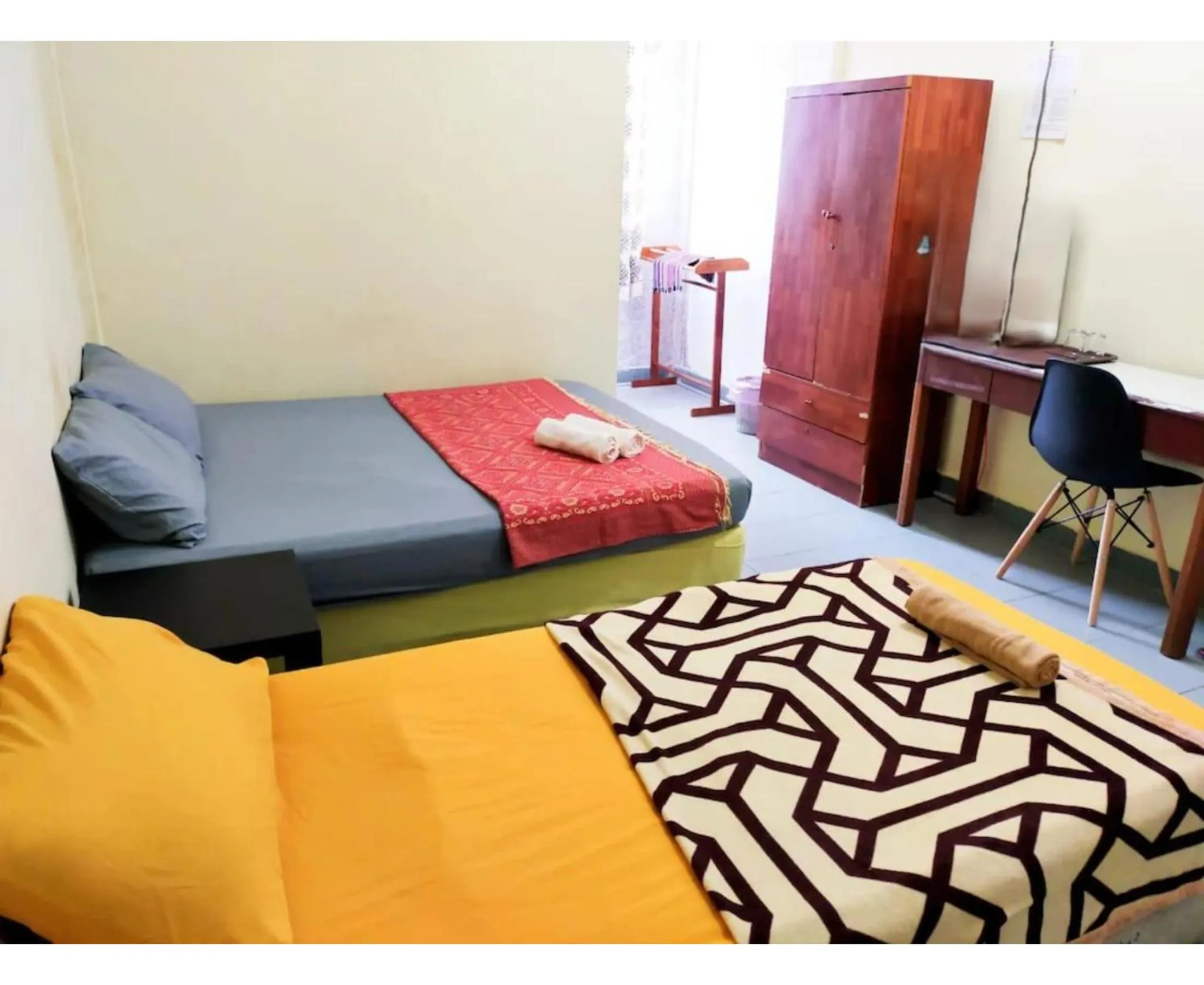 Bedroom, Bed in OYO 91245 Chenang Lodge Motel