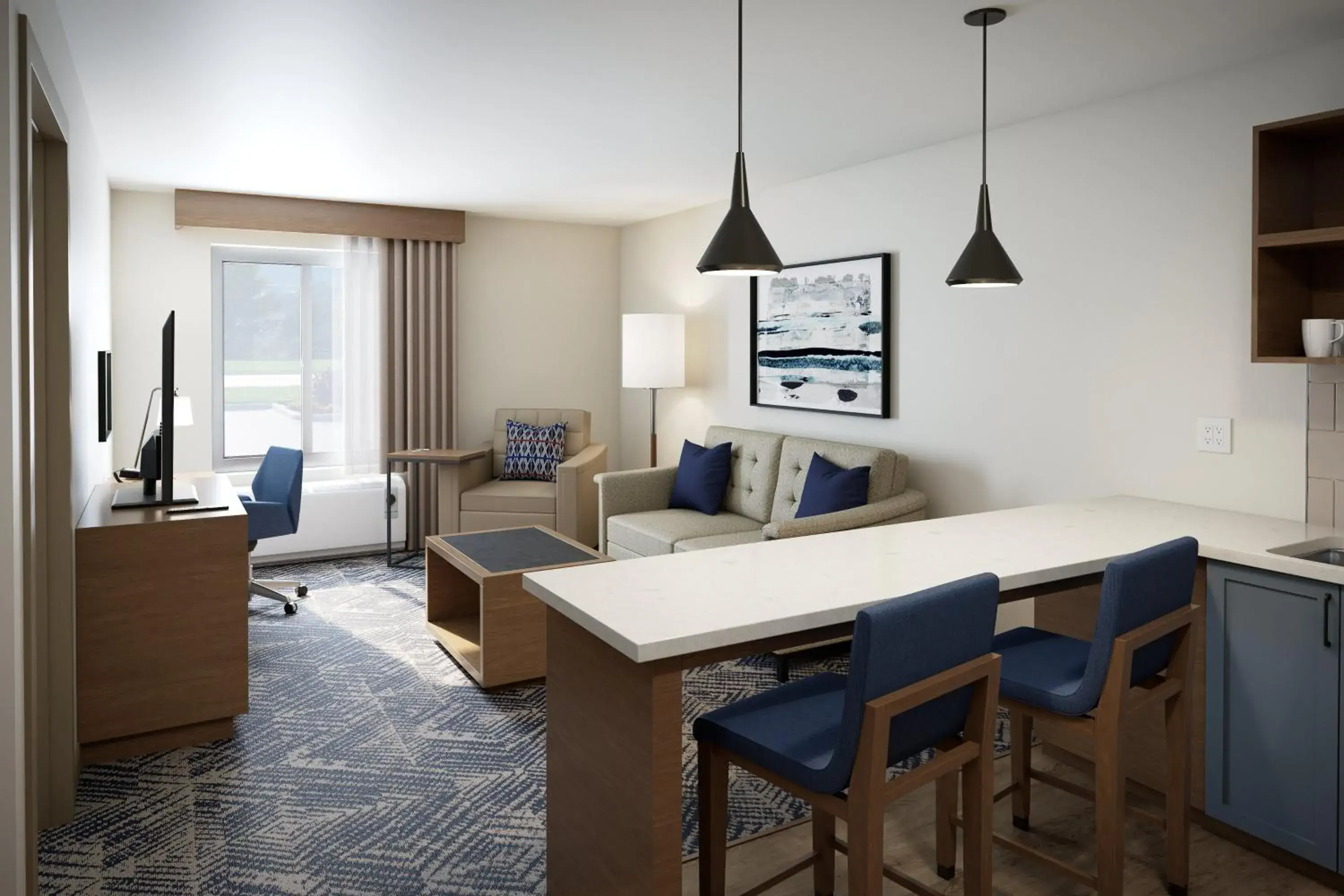 One-Bedroom Queen Suite with Two Queen Beds in Candlewood Suites Mankato East by IHG One-Bedroom Queen Suite with Two Queen Beds in Candlewood Suites Mankato East by IHG
