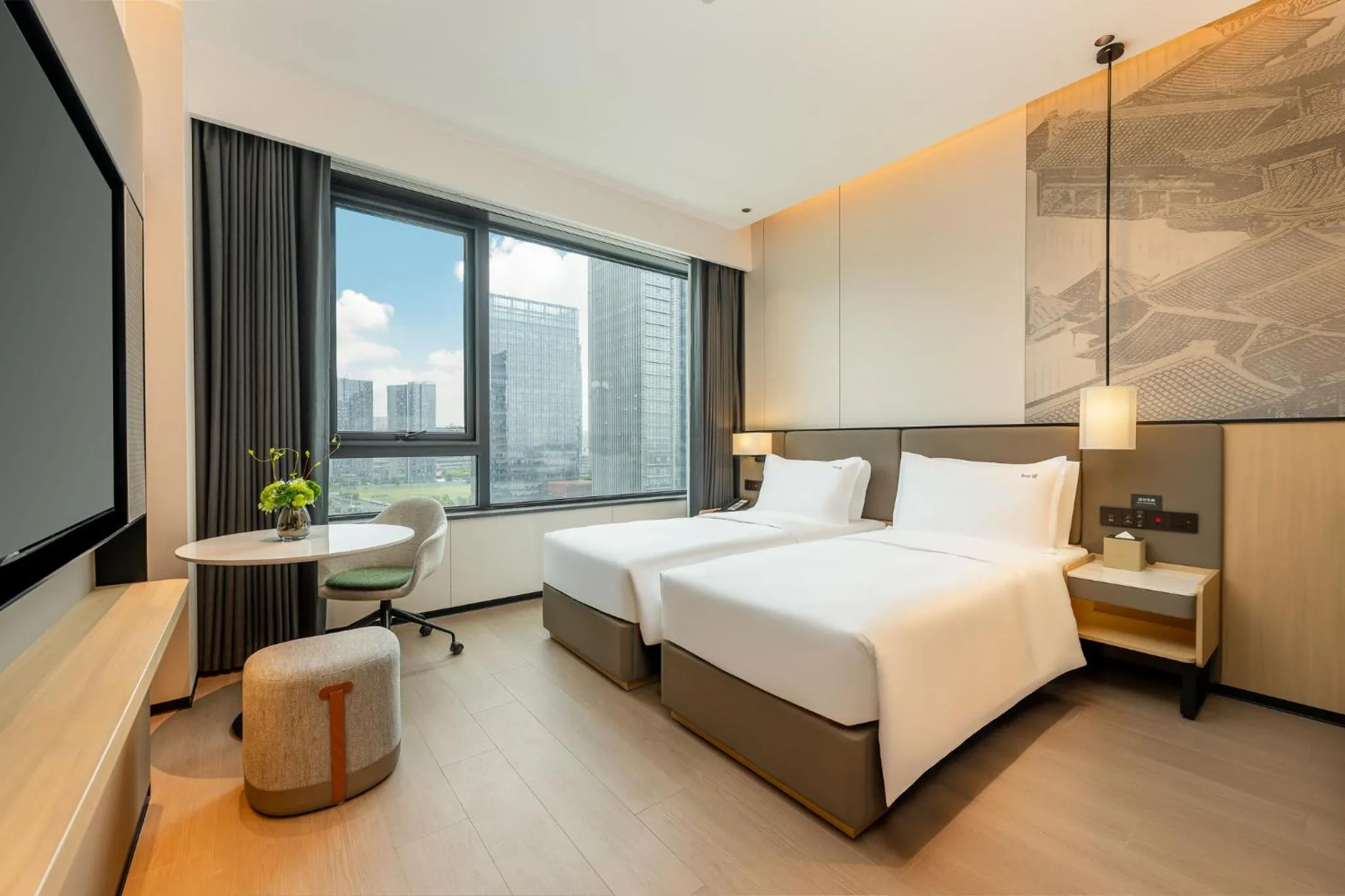 Photo of the whole room, Bed in Holiday Inn Suzhou North by IHG