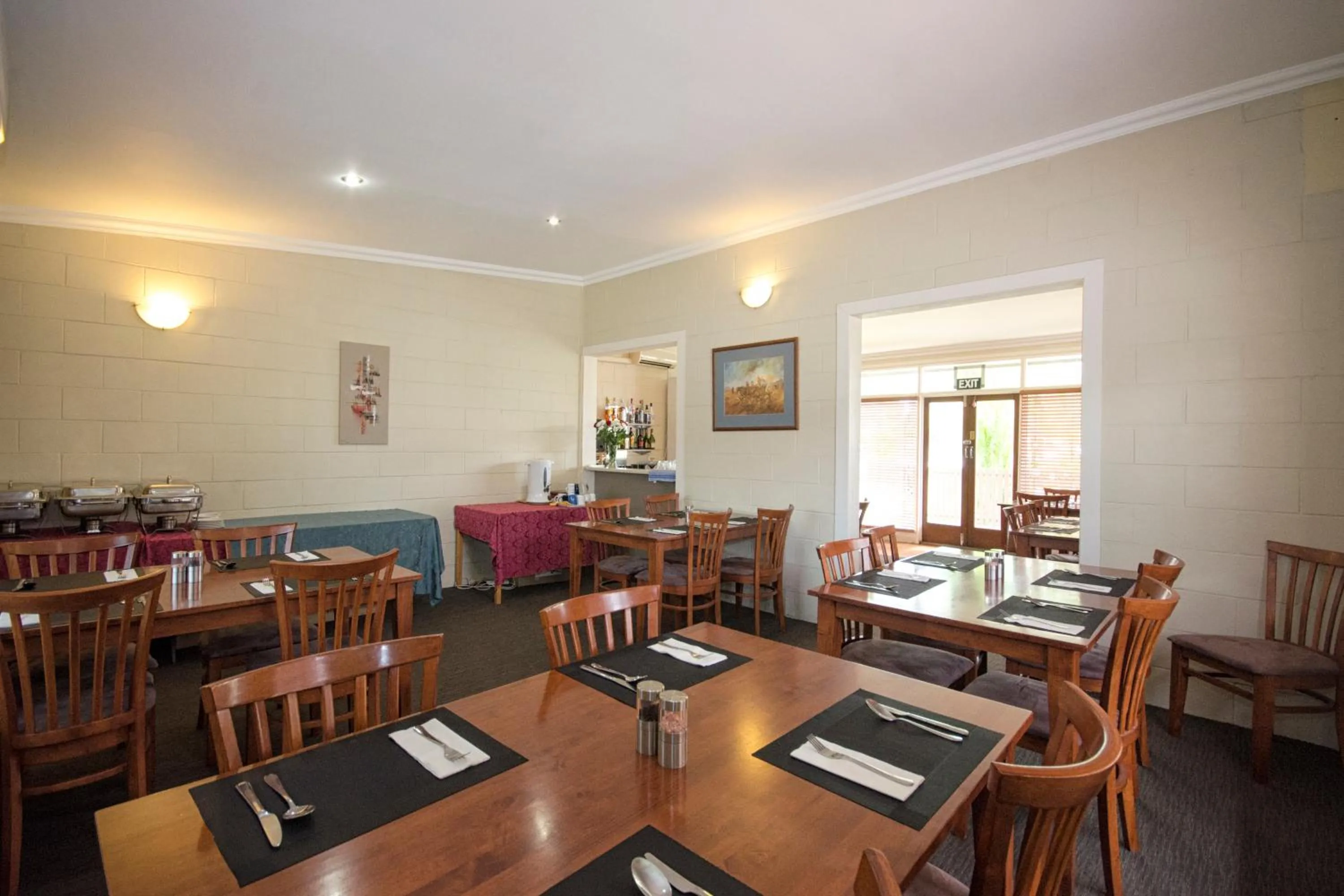 Restaurant/places to eat in Biloela Countryman Motel