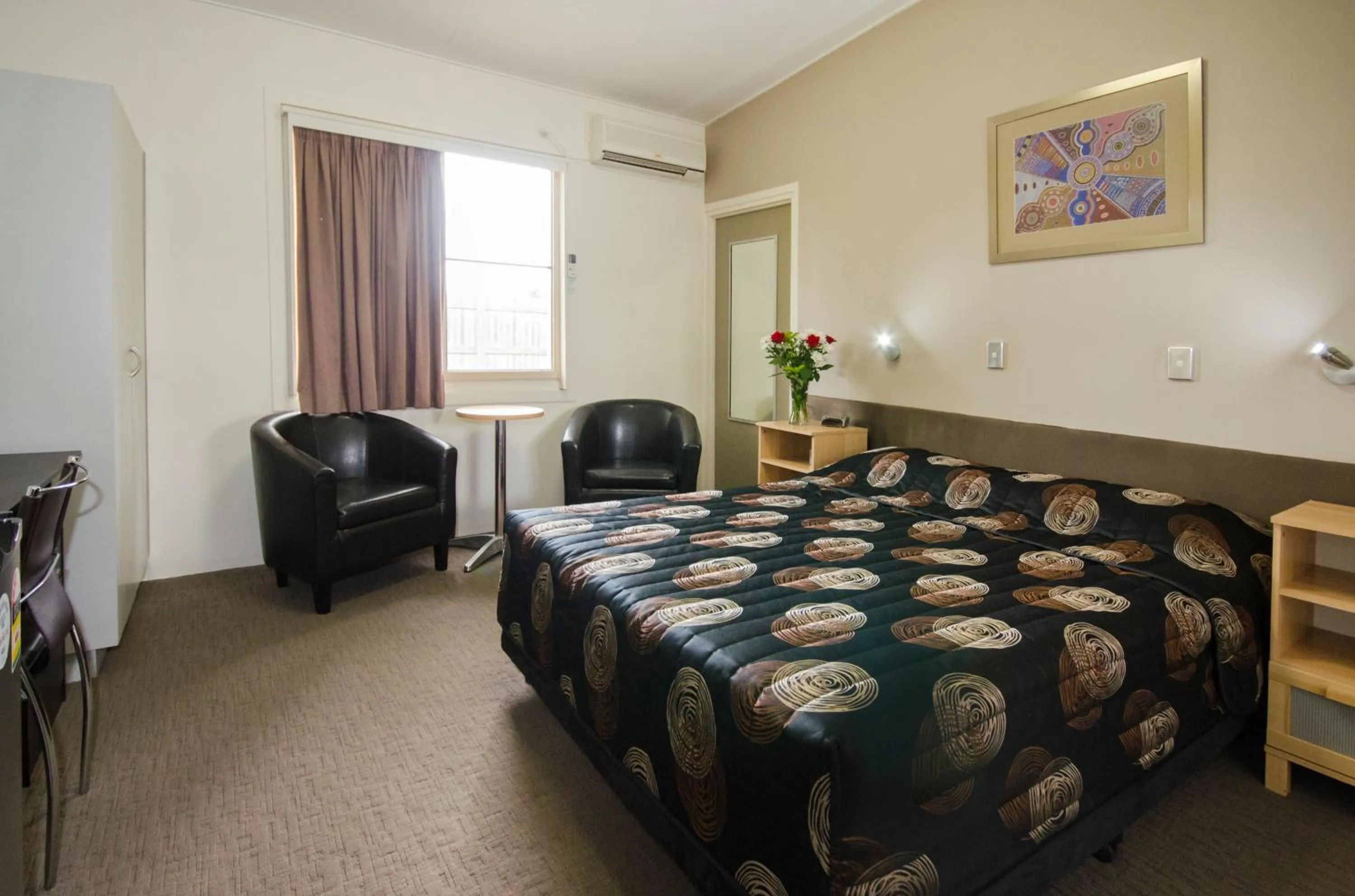 Bed in Biloela Countryman Motel