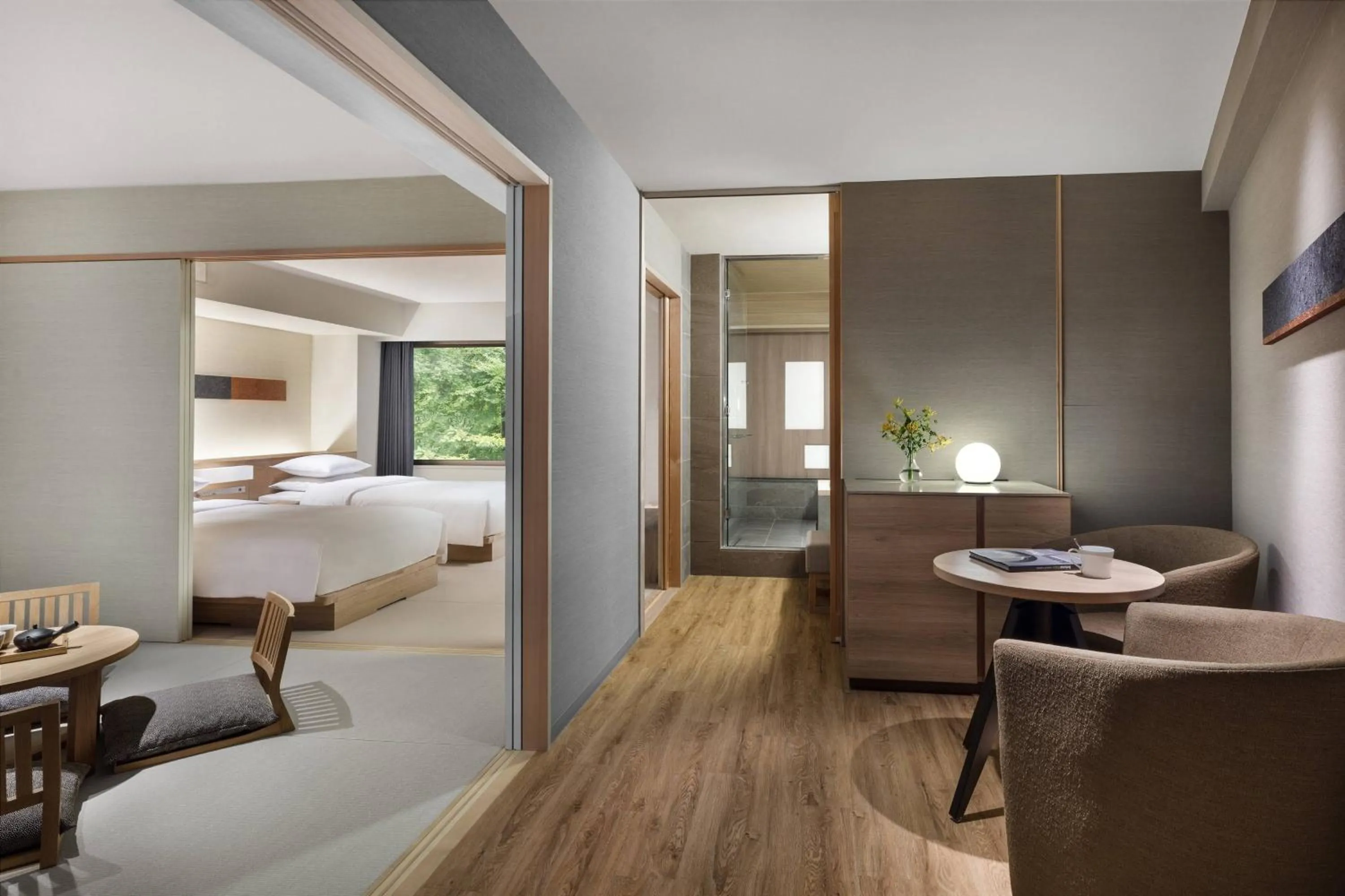 Photo of the whole room, Bed in Fuji Marriott Hotel Lake Yamanaka