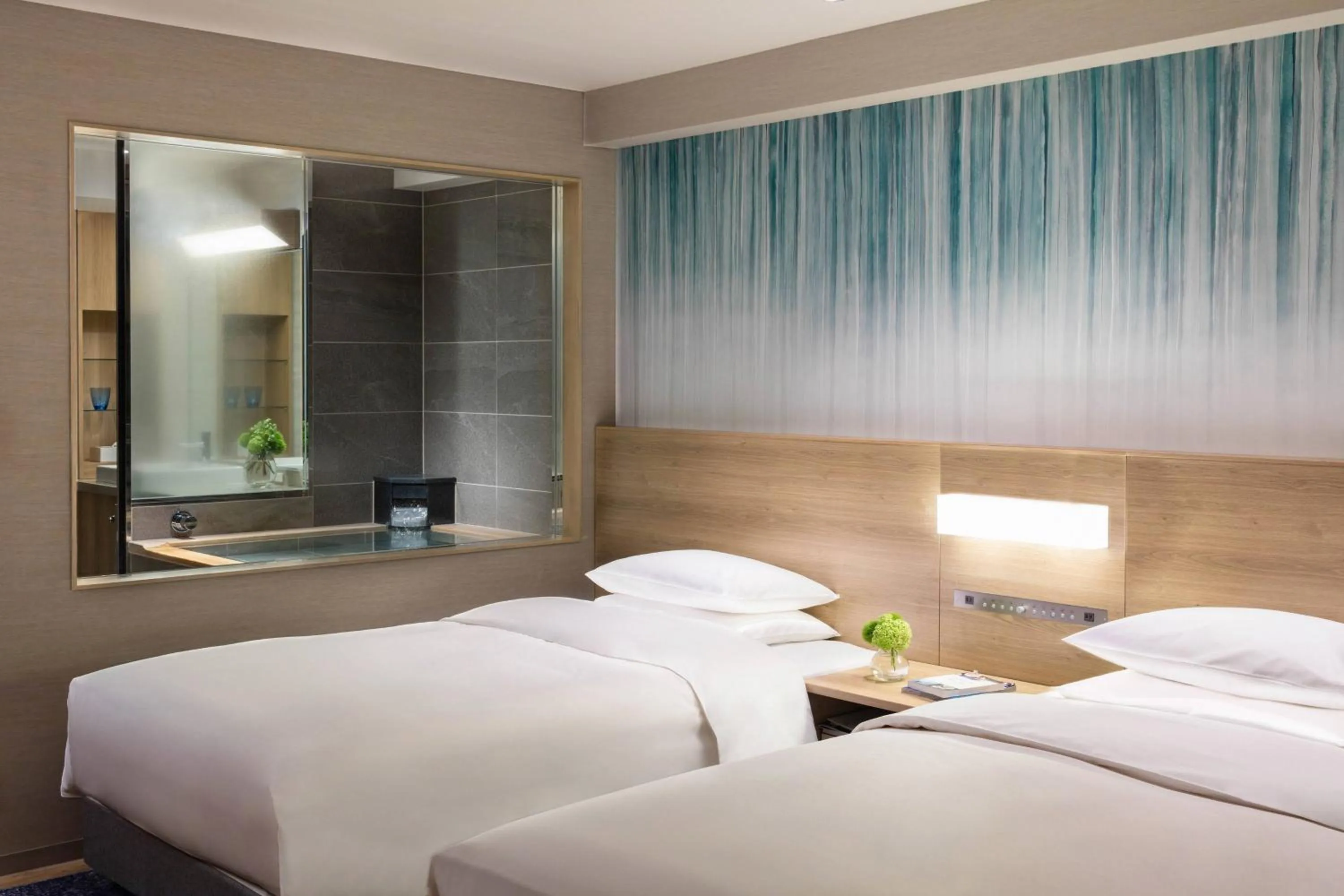 Photo of the whole room, Bed in Fuji Marriott Hotel Lake Yamanaka