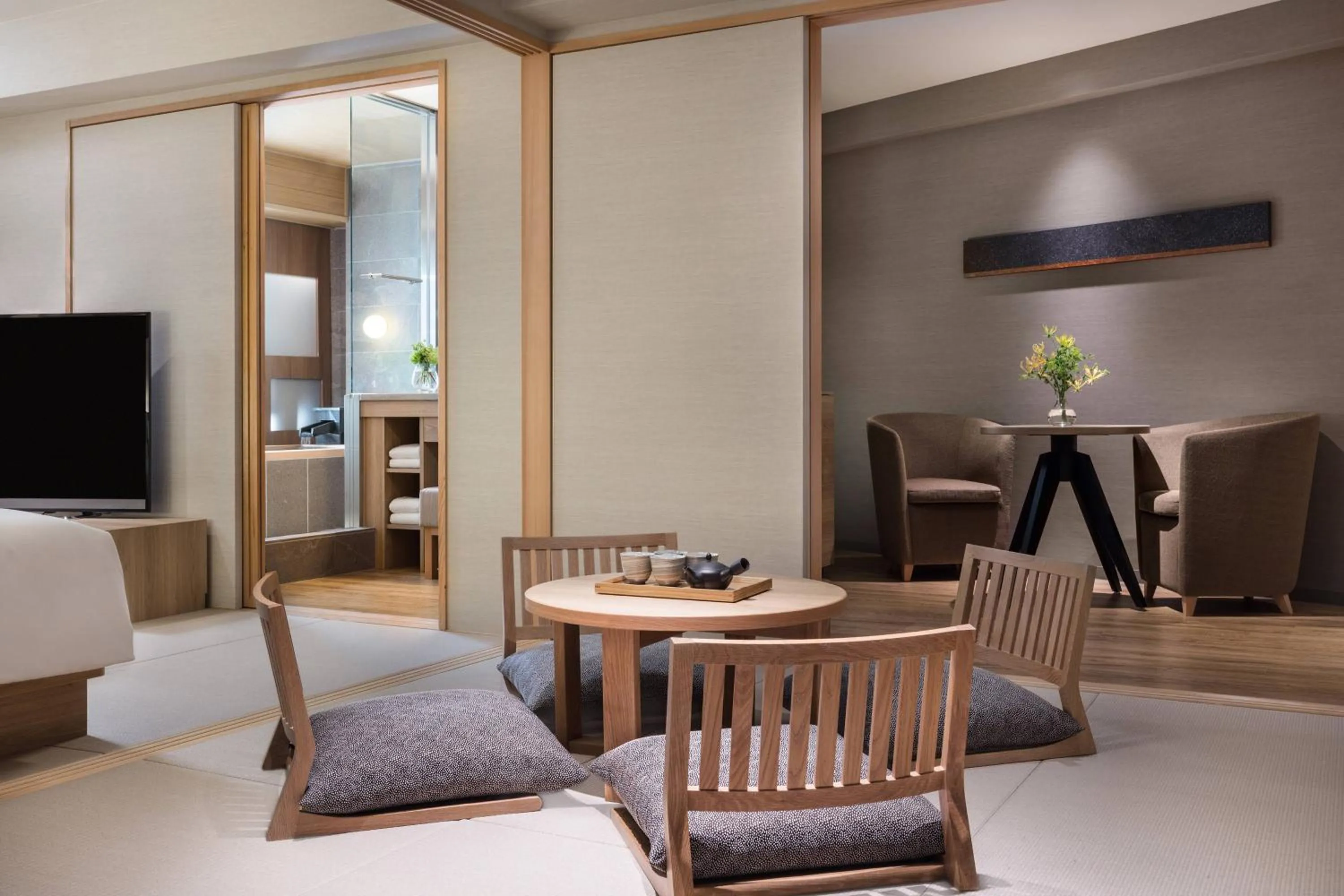 Living room in Fuji Marriott Hotel Lake Yamanaka