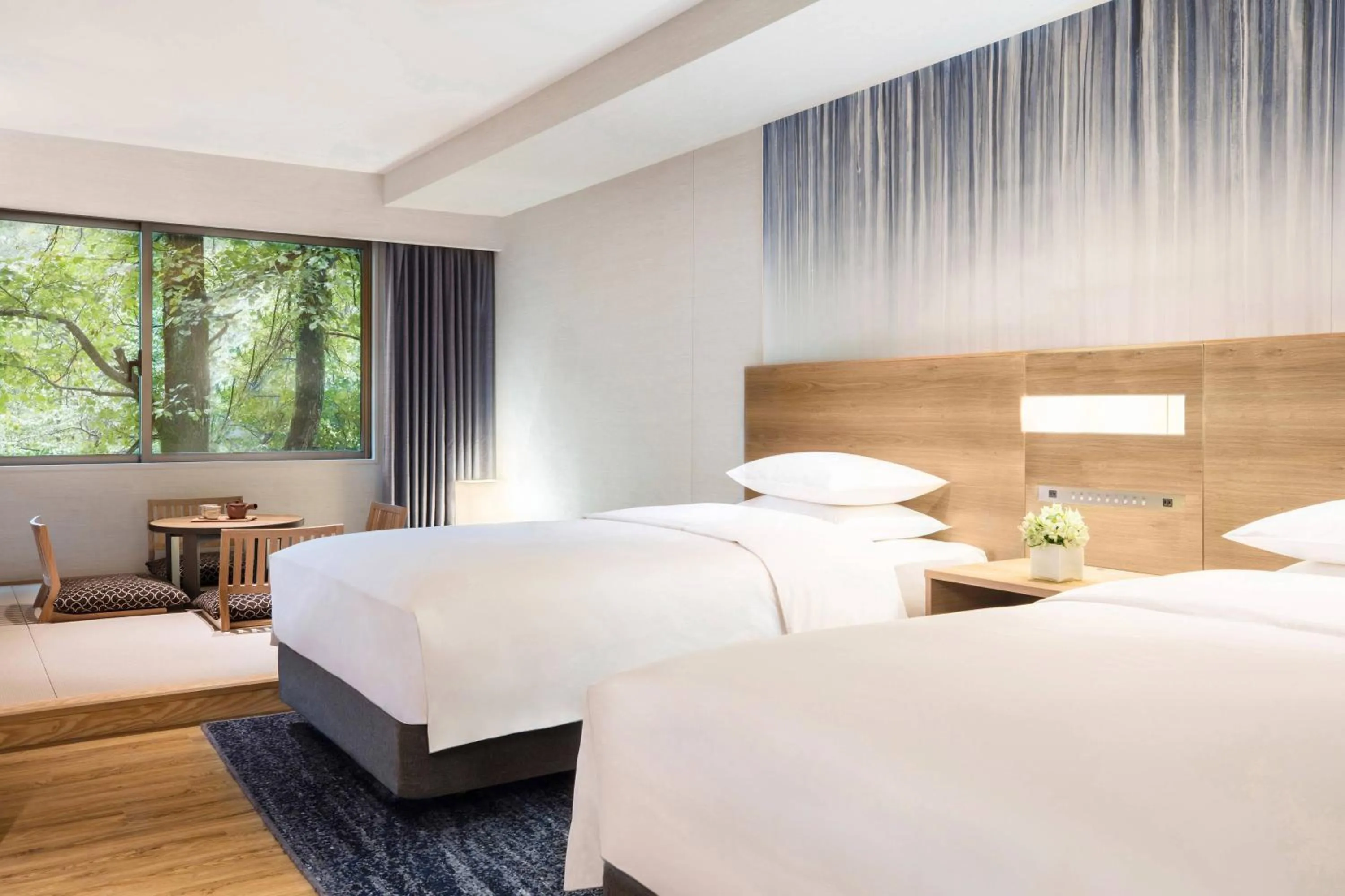 Photo of the whole room, Bed in Fuji Marriott Hotel Lake Yamanaka