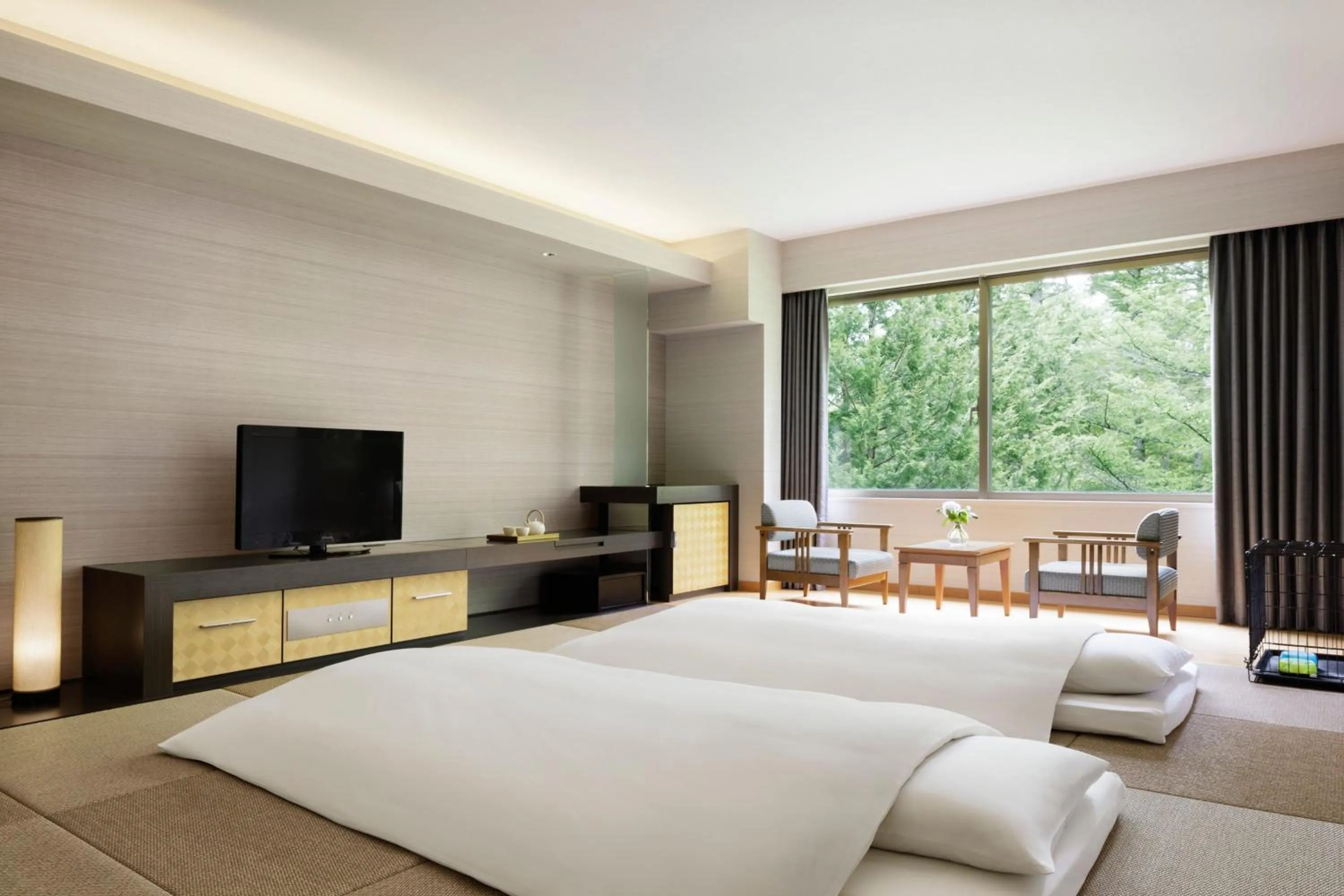 Photo of the whole room, Bed in Fuji Marriott Hotel Lake Yamanaka