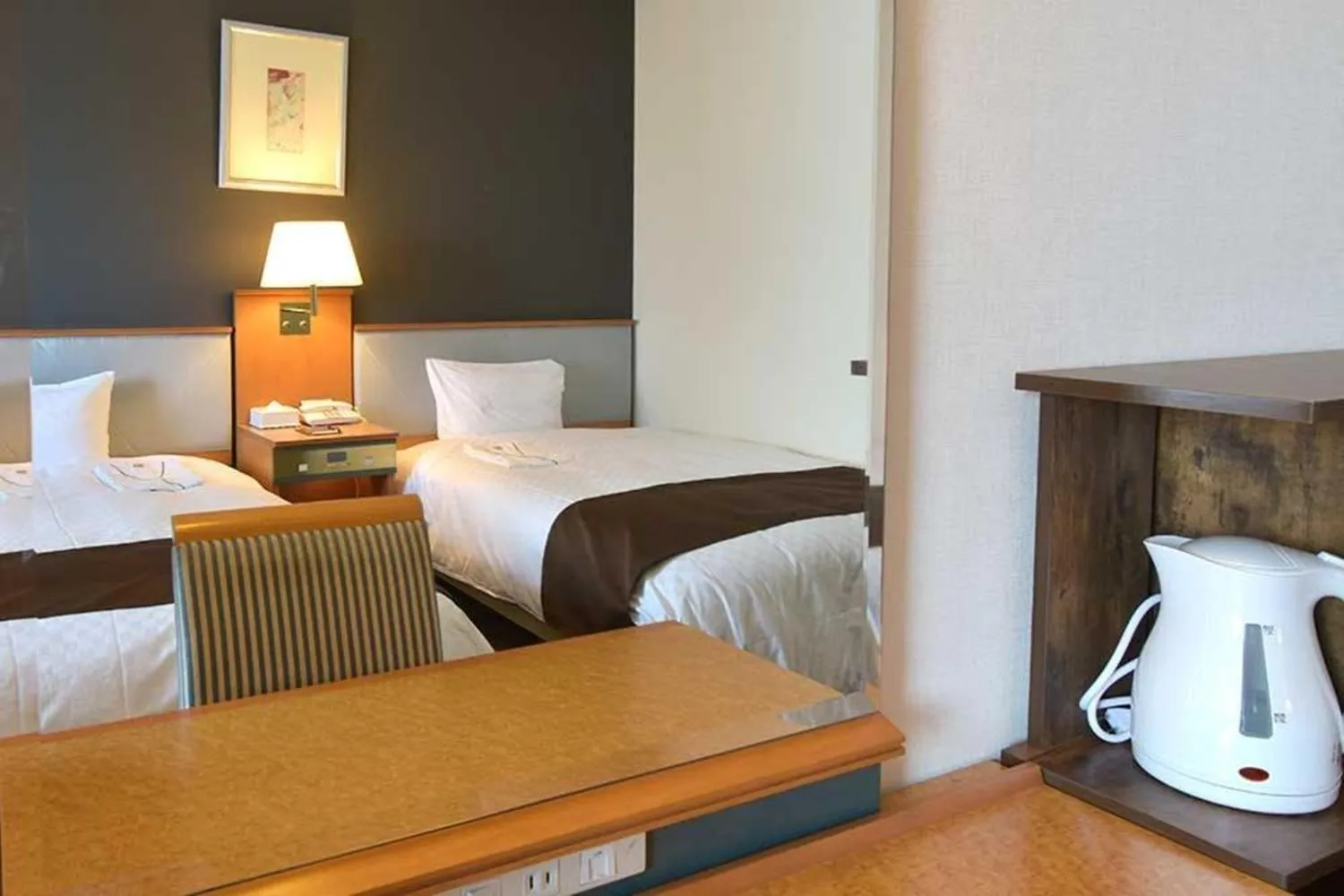 Photo of the whole room, Bed in Blossom Hotel Hirosaki