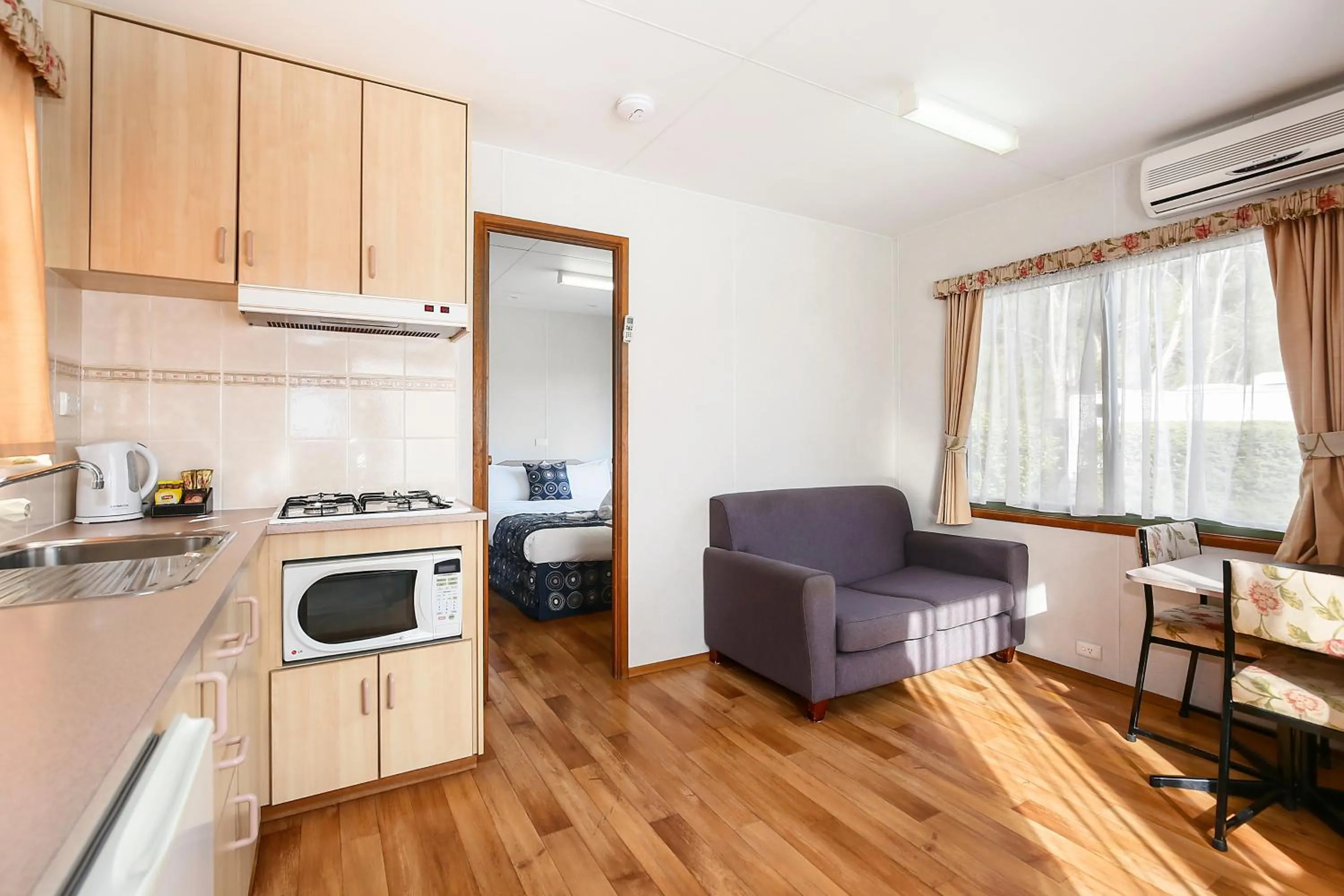 Kitchen or kitchenette in Enclave at Healesville Holiday Park
