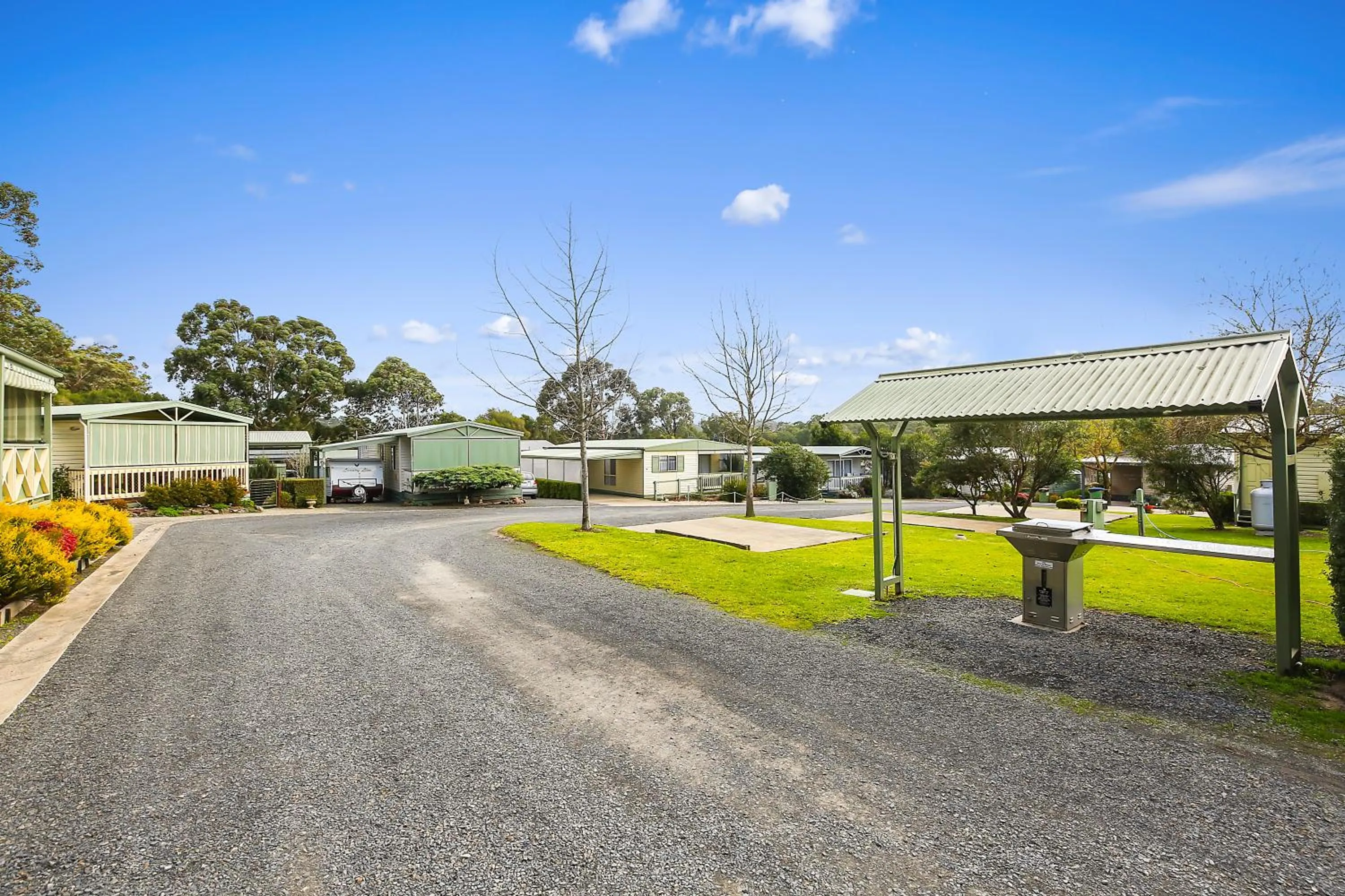 Area and facilities in Enclave at Healesville Holiday Park