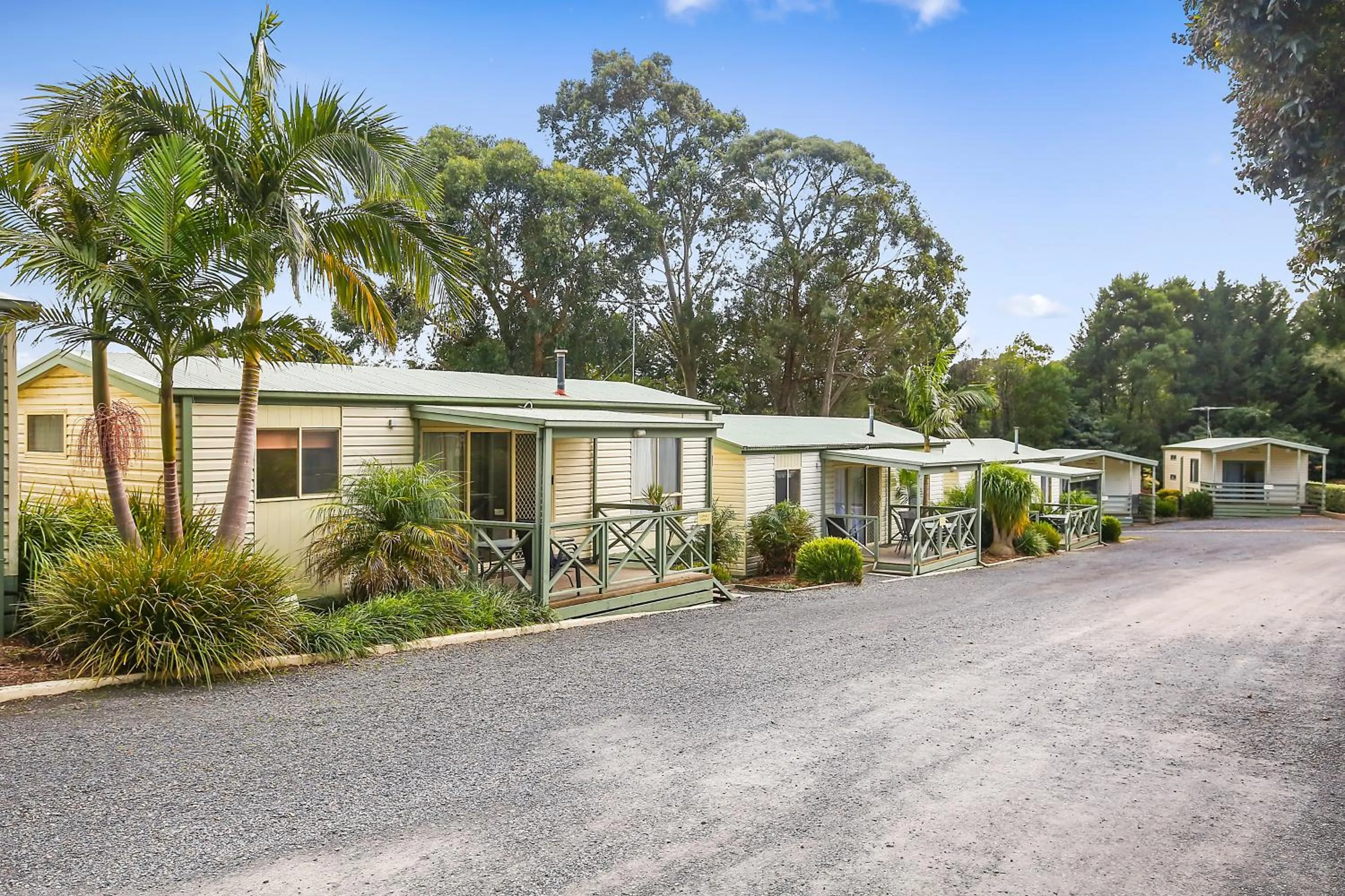 Area and facilities in Enclave at Healesville Holiday Park