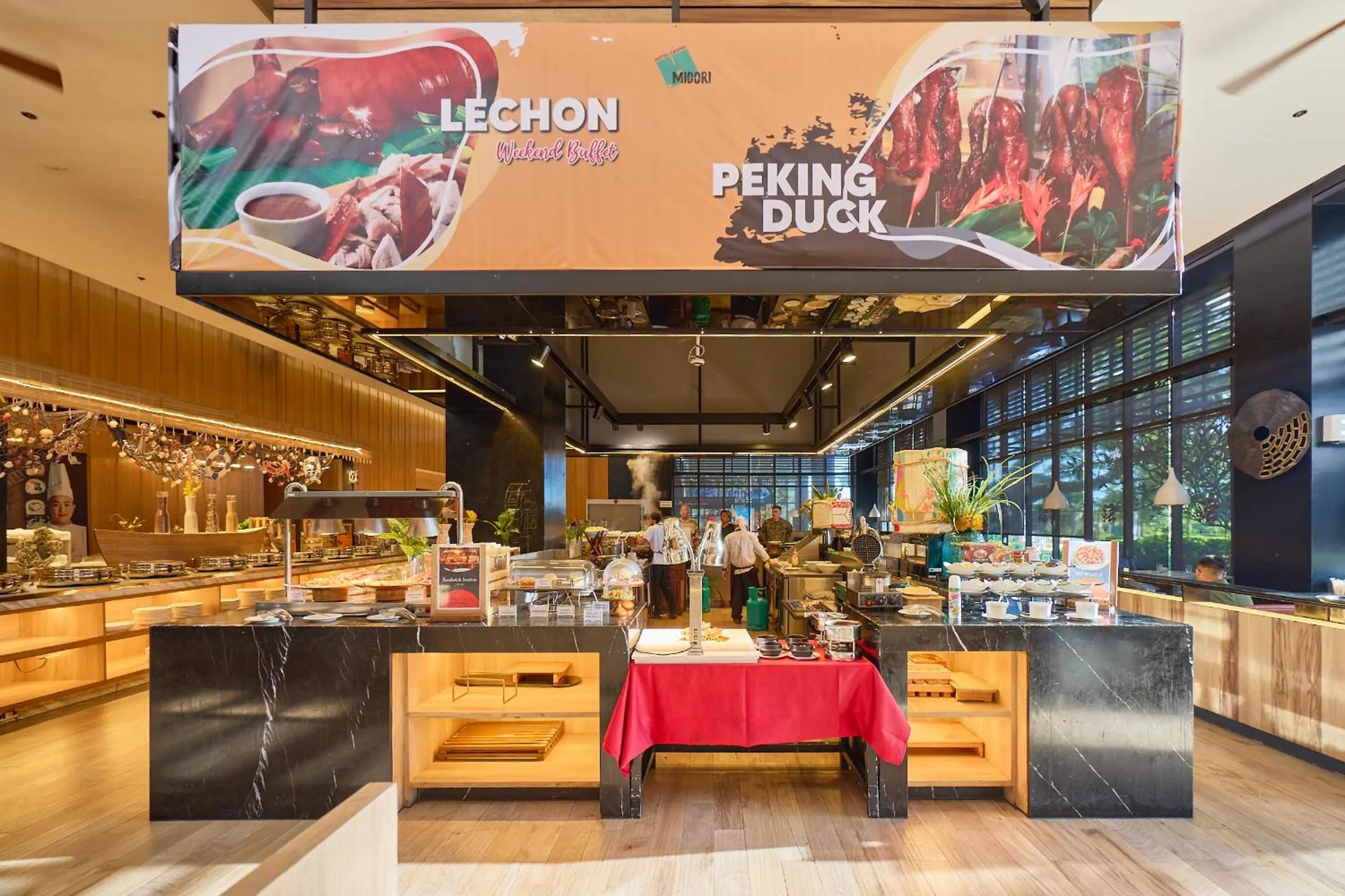 Restaurant/places to eat in Midori Clark Hotel and Casino