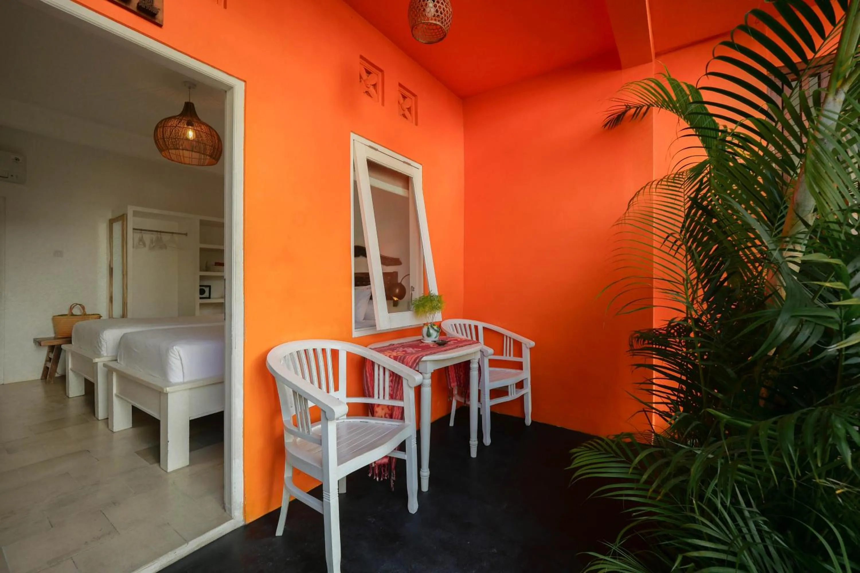 Balcony/Terrace in The Room Padang-Padang