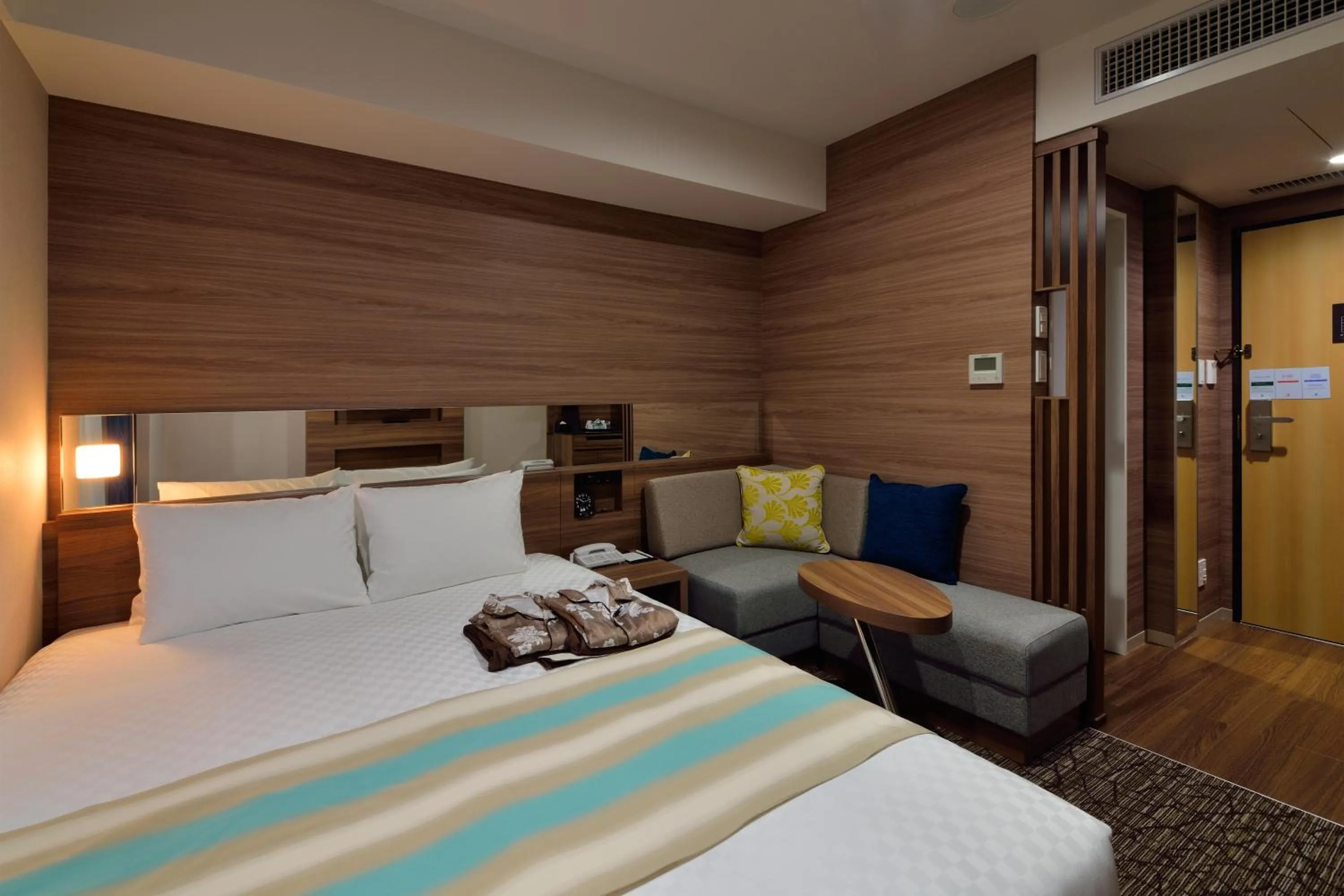 Photo of the whole room, Bed in Almont Hotel Naha Kenchomae