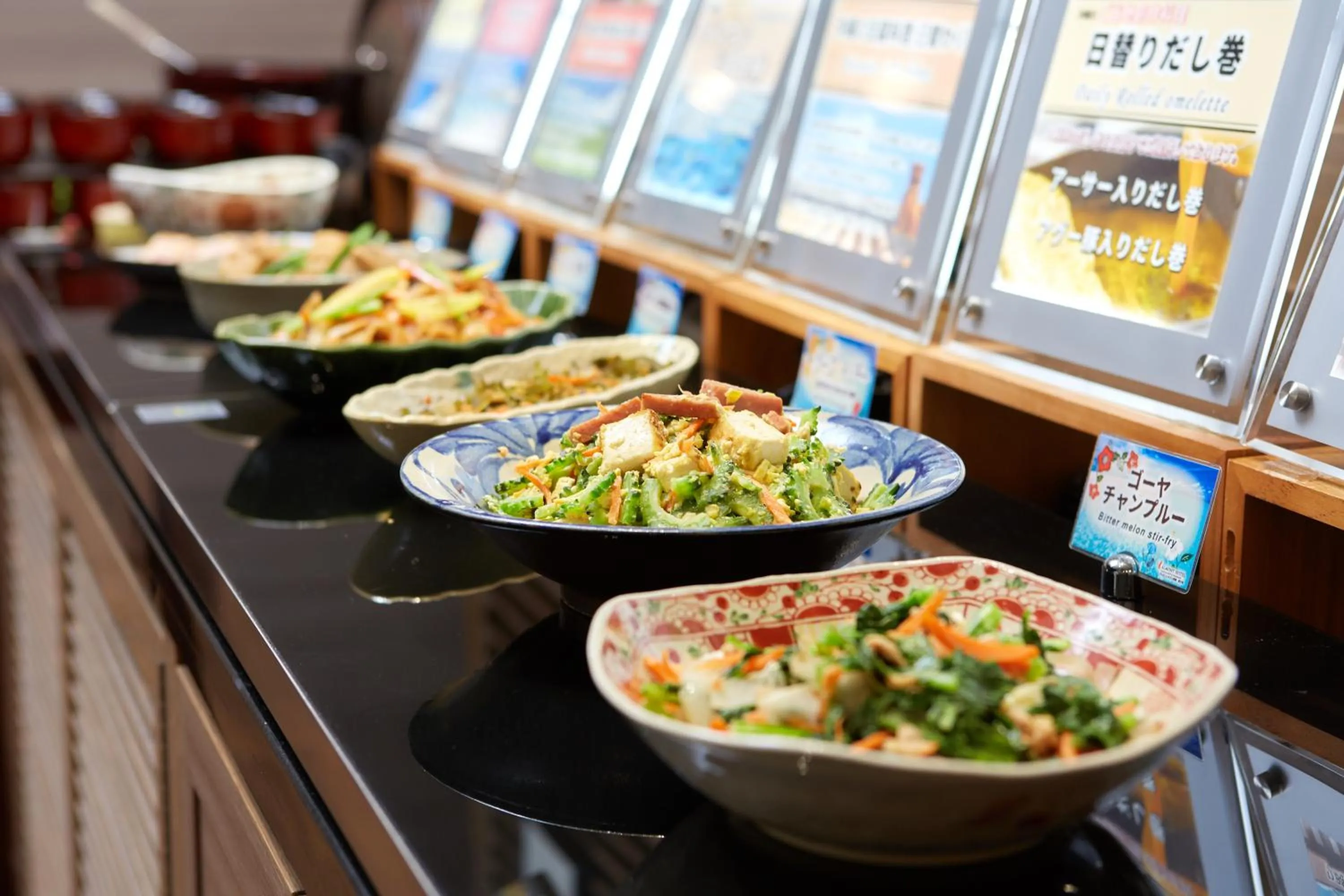 Buffet breakfast in Almont Hotel Naha Kenchomae