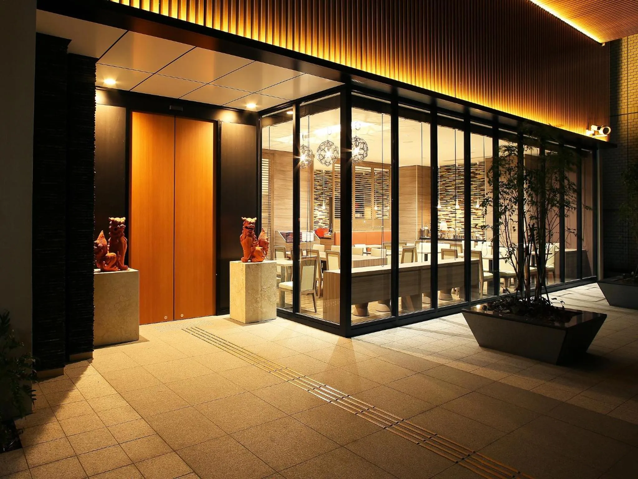 Facade/entrance in Almont Hotel Naha Kenchomae
